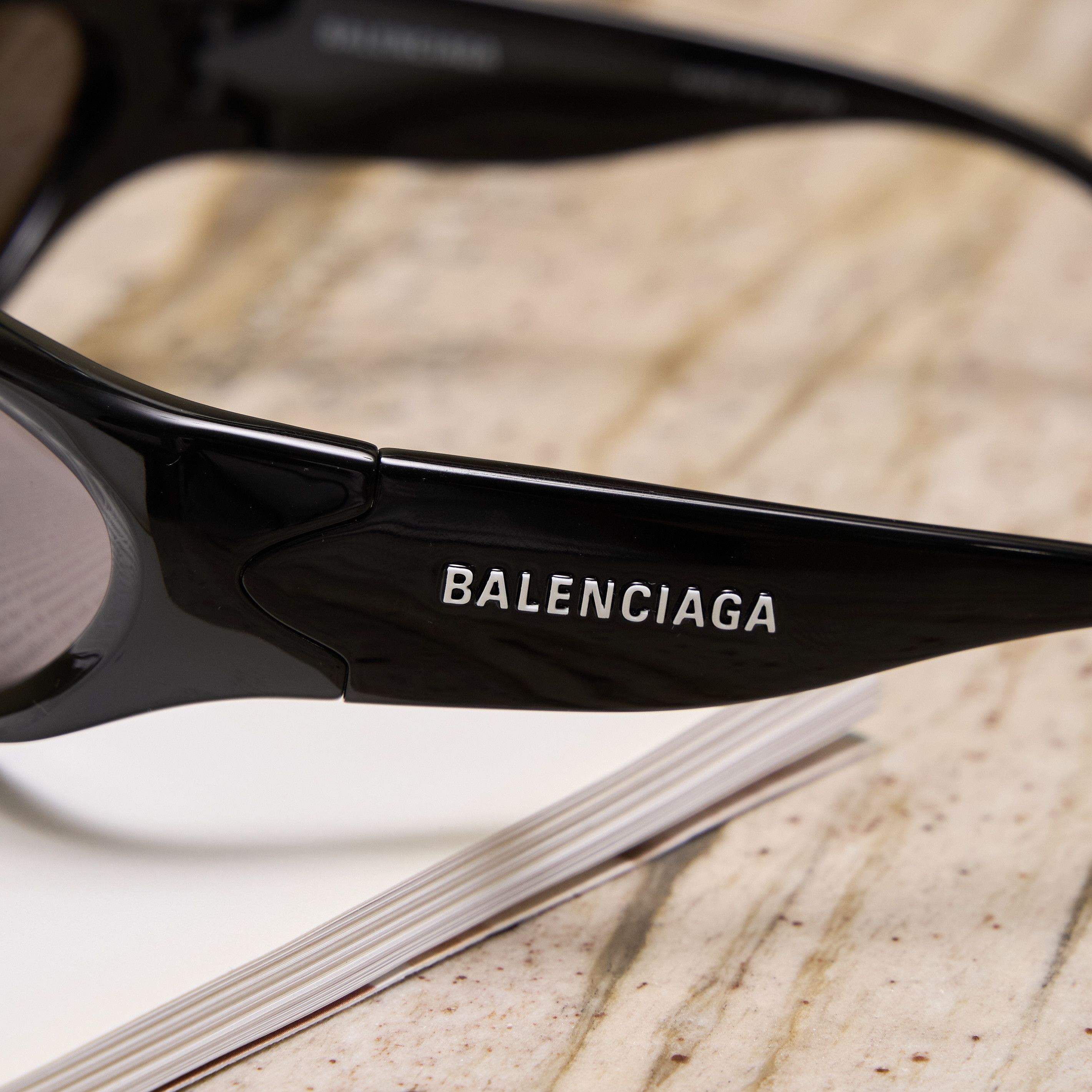 Balenciaga BALENCIAGA BB0157S 001 Sunglasses BLACK Size ONE SIZE - 4 Thumbnail