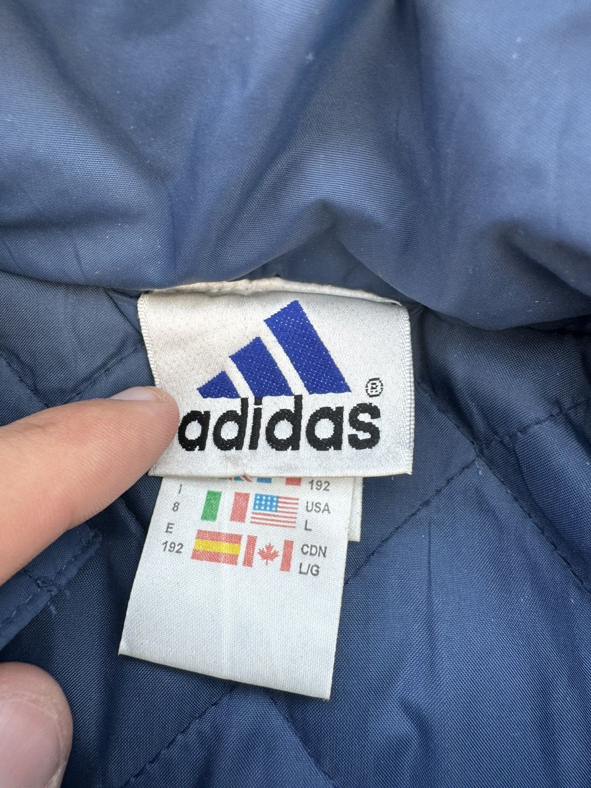 Adidas Adidas long jacket Size US L / EU 52-54 / 3 - 5 Thumbnail