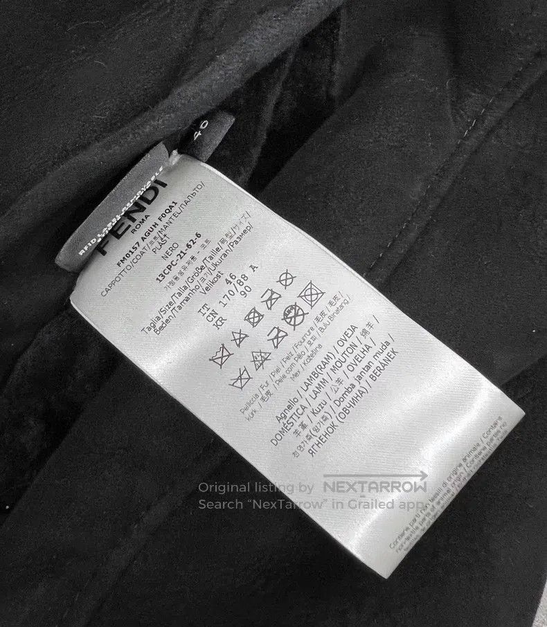 Fendi Fendi 23FW heavy fur coat jacket, ultra-thick, hand-stitch Size US S / EU 44-46 / 1 - 8 Thumbnail