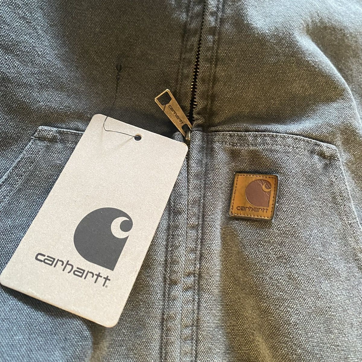 Carhartt Carharrt J130 Vintage Grey Jacket Size M Size US M / EU 48-50 / 2 - 7 Thumbnail