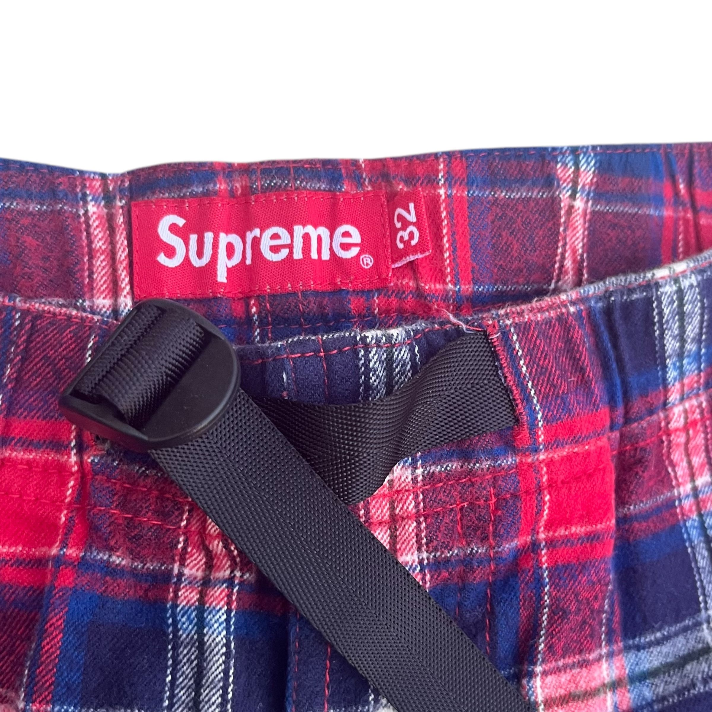 Supreme Plaid Skull Shorts SS14 Size US 32 / EU 48 - 2 Thumbnail