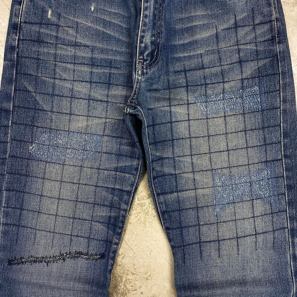 Neighborhood SS2013 Savage Patchwork Selvedge Denim Pants Size US 32 / EU 48 - 4 Thumbnail