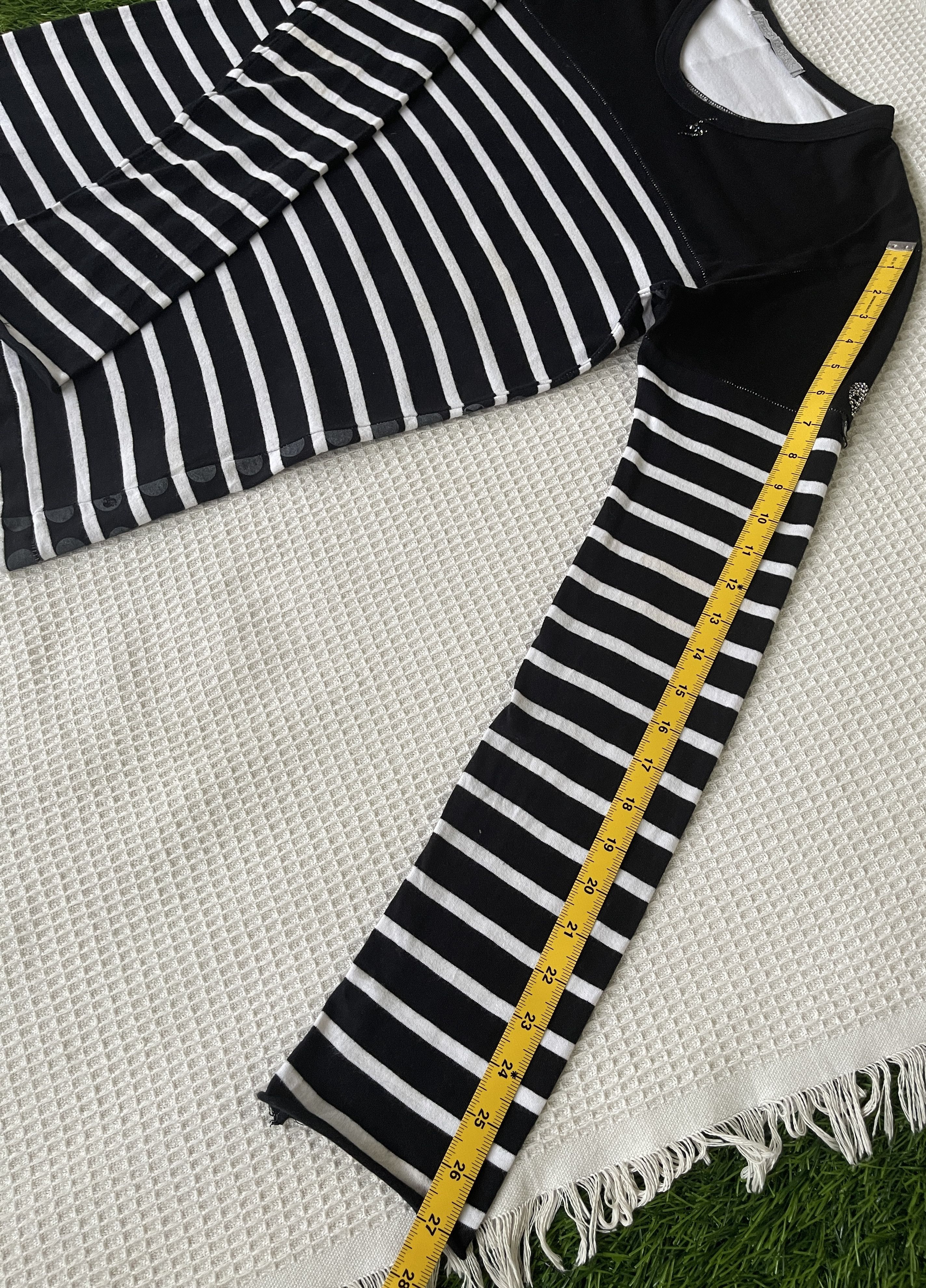 FranCisT MOR.K.S Vintage🔥FRANCIS.T.MOR.K.S🔥Striped V Neck Long Sleeve Tee Size US S / EU 44-46 / 1 - 20 Thumbnail