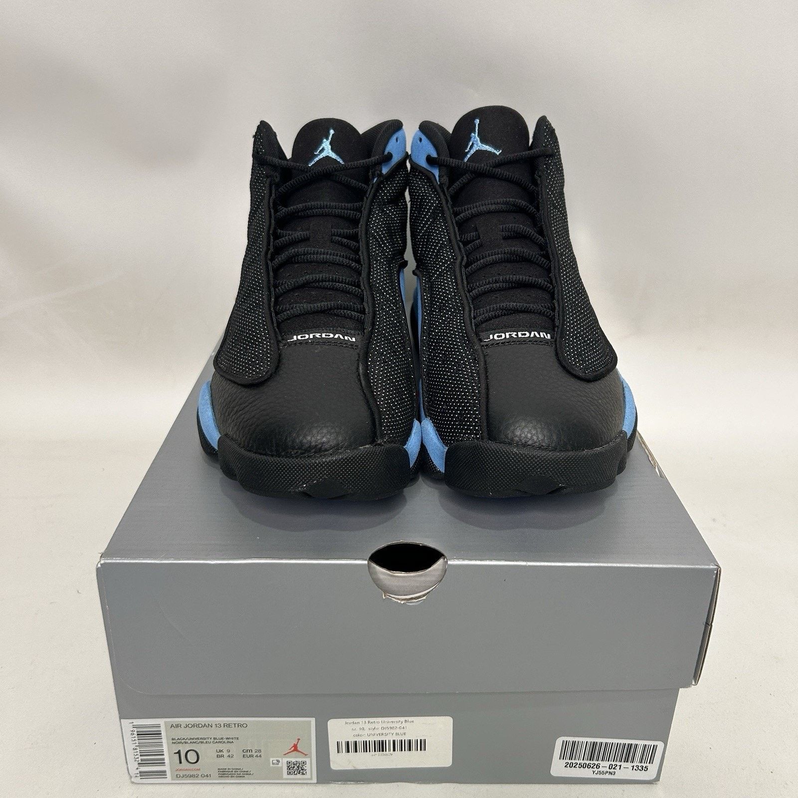 Jordan Brand Nike Air Jordan 13 Retro OG “Black University Blue” Size US 10 / EU 43 - 2 Thumbnail