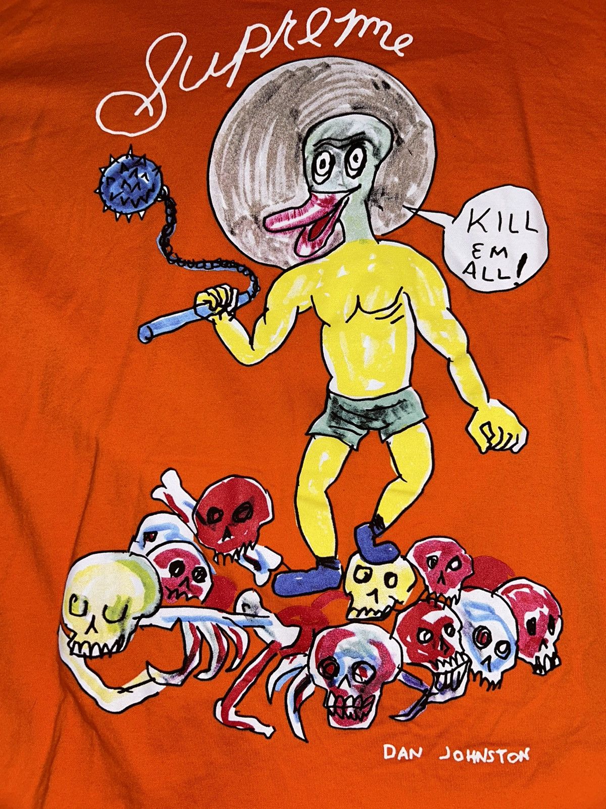 Supreme Supreme Dan Johnston tee Size US M / EU 48-50 / 2 - 2 Thumbnail