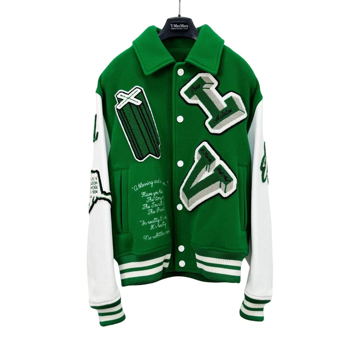 Louis Vuitton Louis Vuitton Wizard of Oz Embroidered Varsity Jacket 46 Size US S / EU 44-46 / 1 - 1 Thumbnail