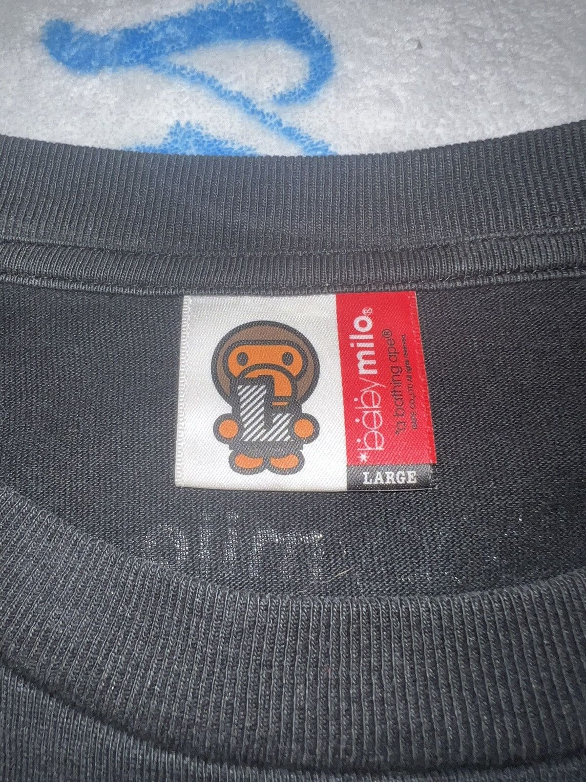 Bape 2006 Bape Baby Milo Tee Chef Pink L Cook Blue Nigo OG Lisa Size US L / EU 52-54 / 3 - 4 Thumbnail