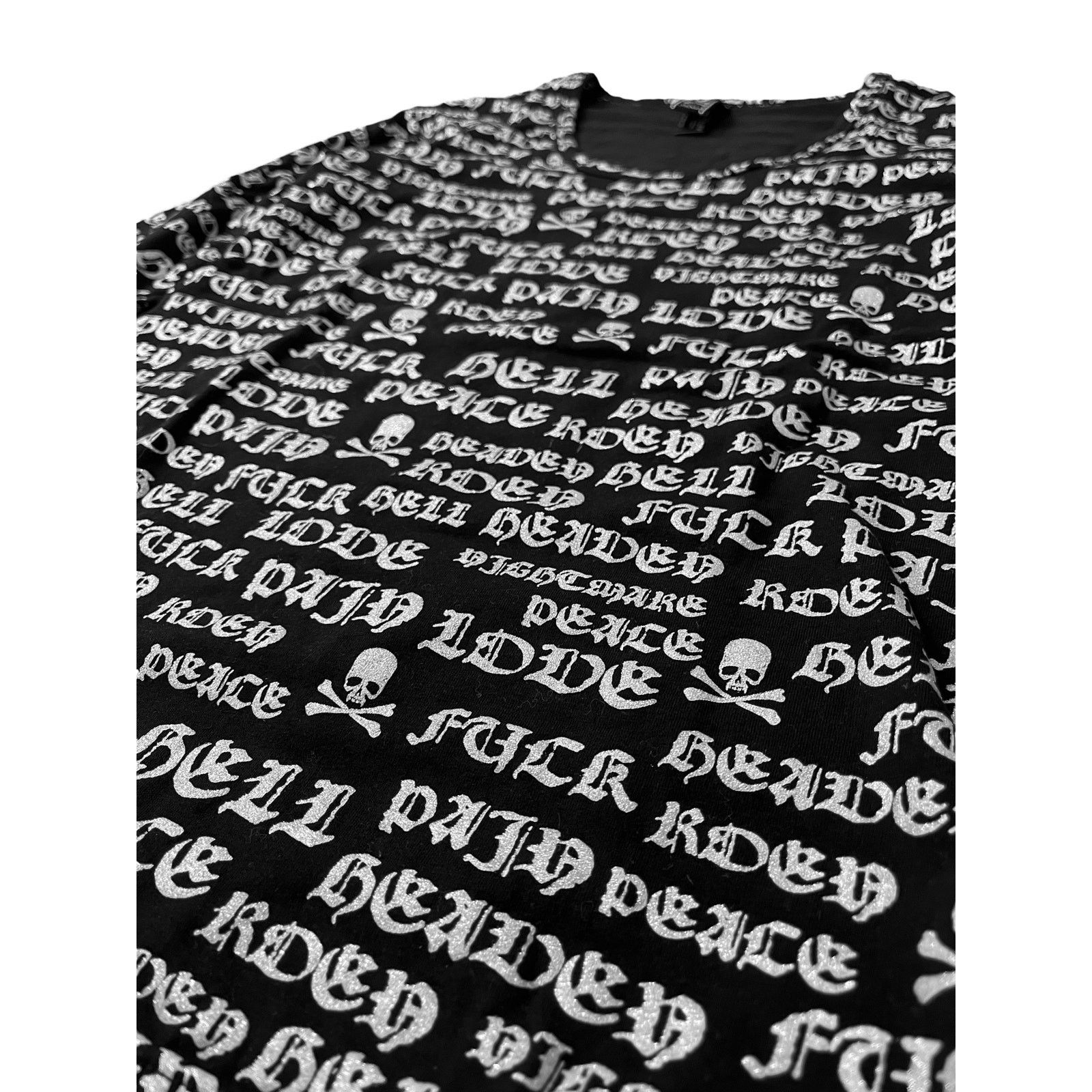 Roen Roen Olde English Skull Longsleeve Tee Size US XS / EU 42 / 0 - 4 Thumbnail