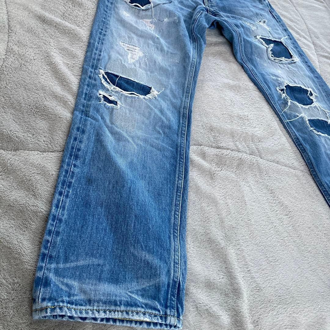 FDMTL Distressed Jeans Size US 30 / EU 46 - 3 Thumbnail