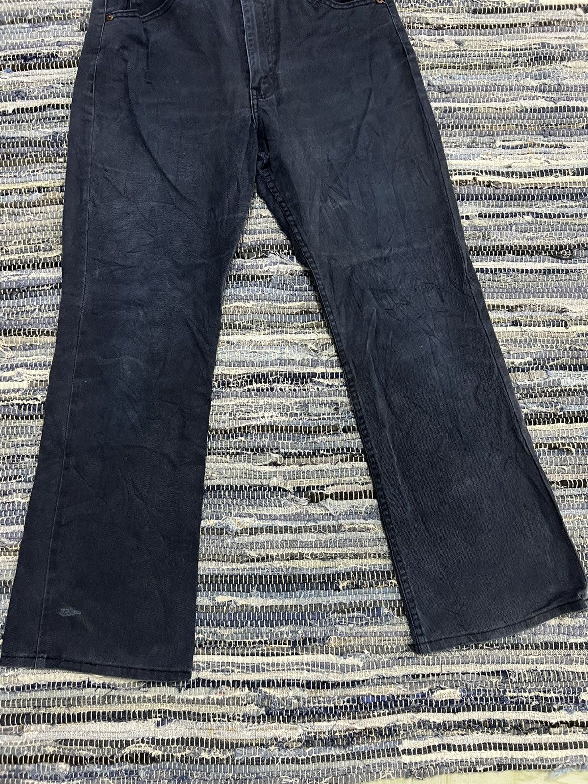 Levi's Vintage Clothing Vintage 1996 Levis 517 White Tab Flare Hem Distressed Jean Size US 32 / EU 48 - 8 Thumbnail