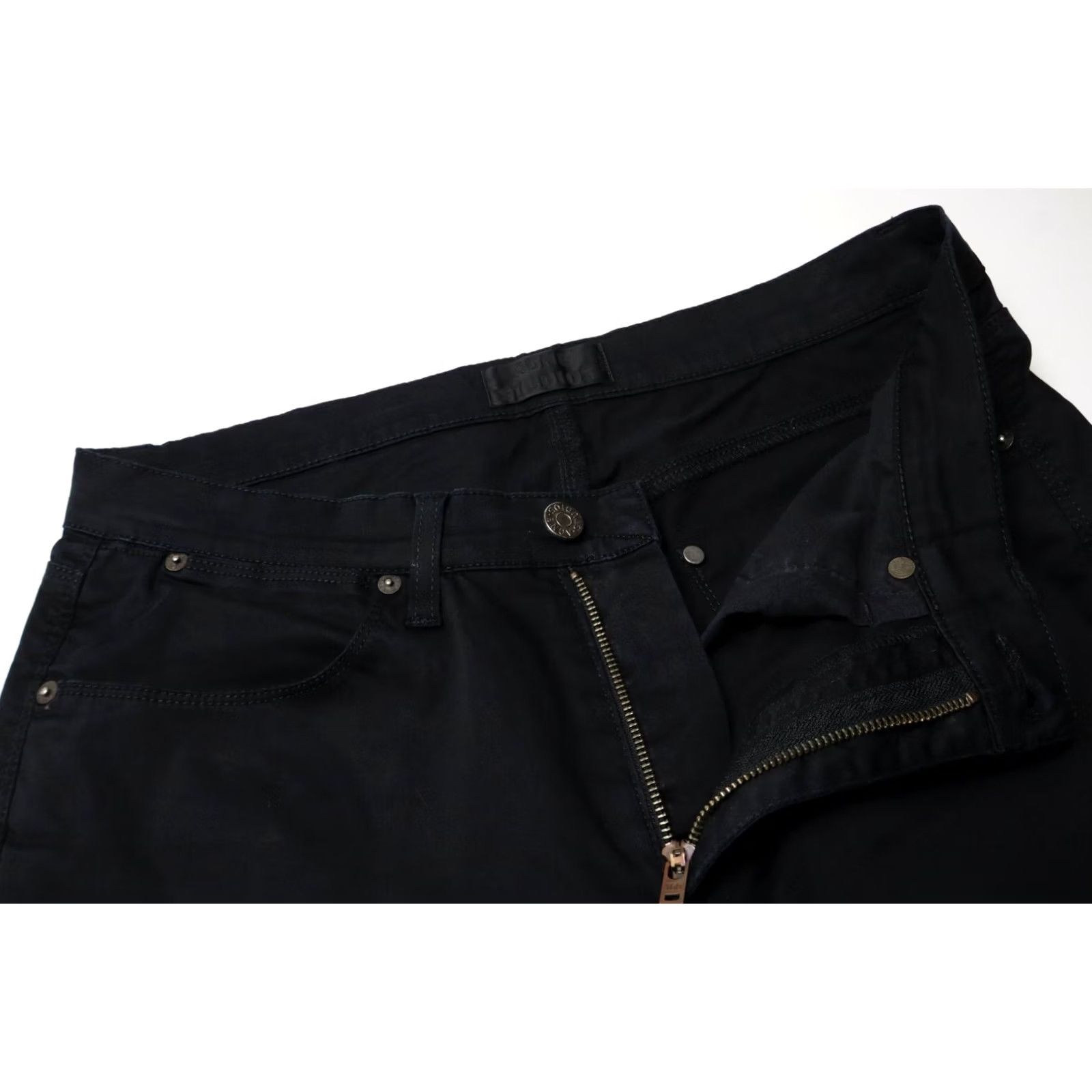 Acne Studios ACNE STUDIOS Max Satin Black Jeans Mens W33/L34 Zip Fly Stretch Slim Fit Size US 33 - 4 Thumbnail