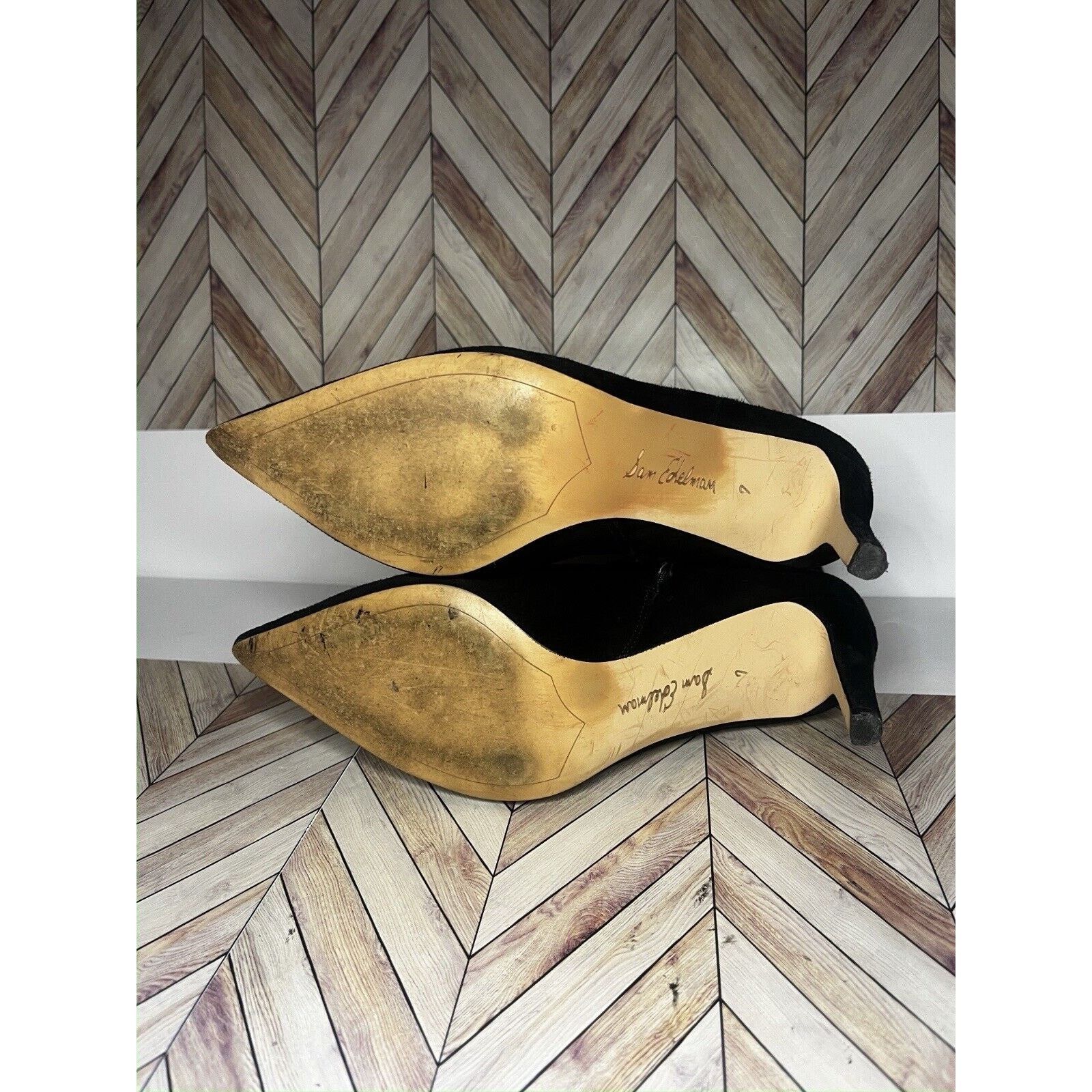 Sam Edelman Sam Edelman Booties Ulissa Womens Sz 7 Suede Ankle Boots Size US 7 / IT 37 - 10 Thumbnail