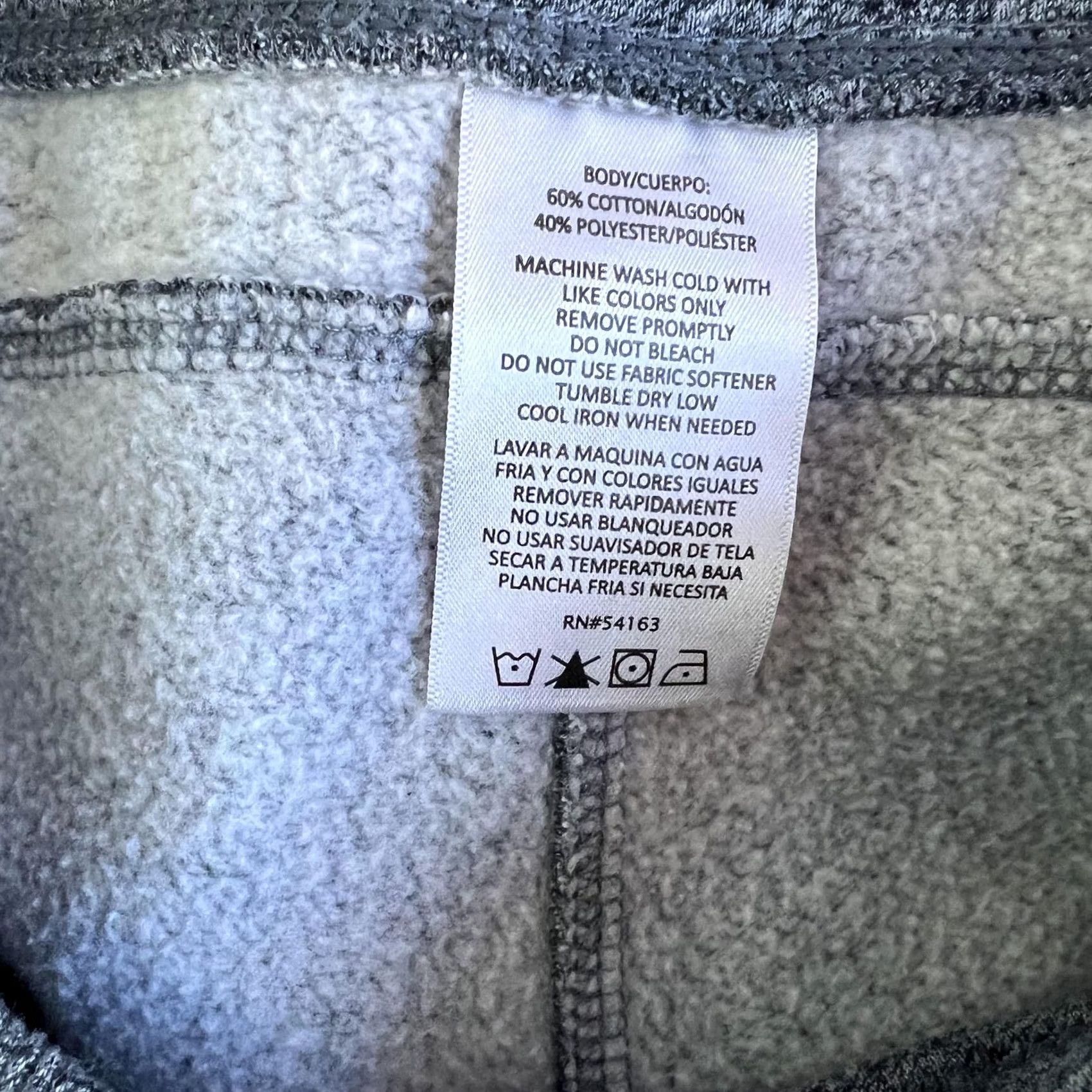 Calvin Klein Calvin Klein Sweatpants Womens Small Gray Fleece Joggers Elastic Waist Logo Size 28" / US 6 / IT 42 - 4 Thumbnail