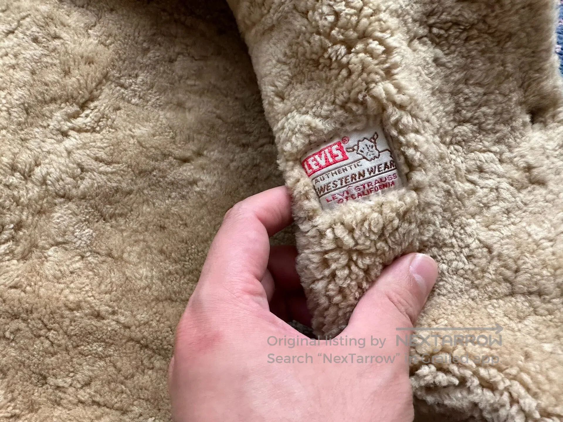 Levi's levis vintage suede shearling coat. Size US S / EU 44-46 / 1 - 4 Thumbnail