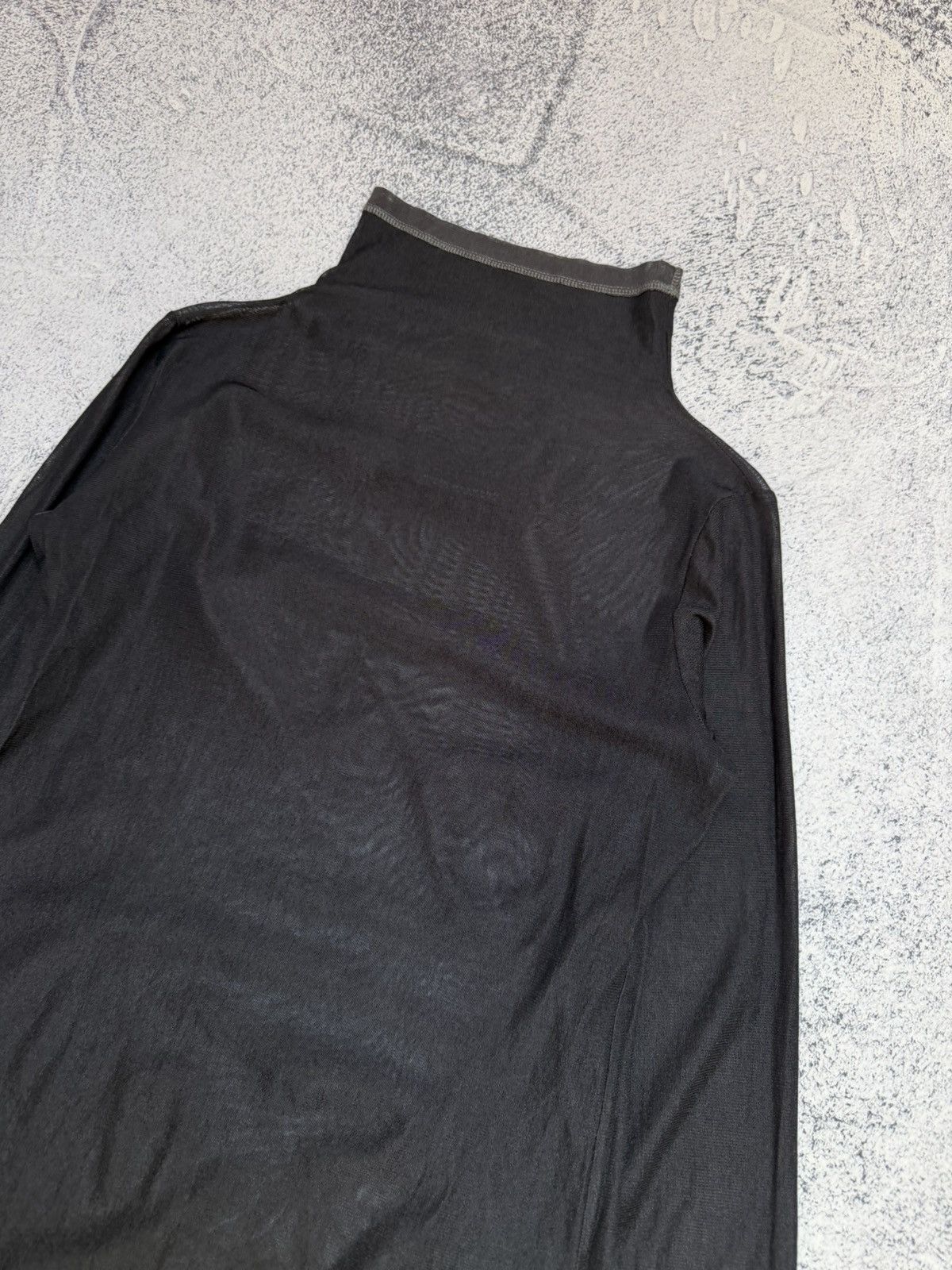 Jean Paul Gaultier Vintage Beate Heymann Mesh Longsleeve Style Y2k Size L / US 10 / IT 46 - 6 Thumbnail