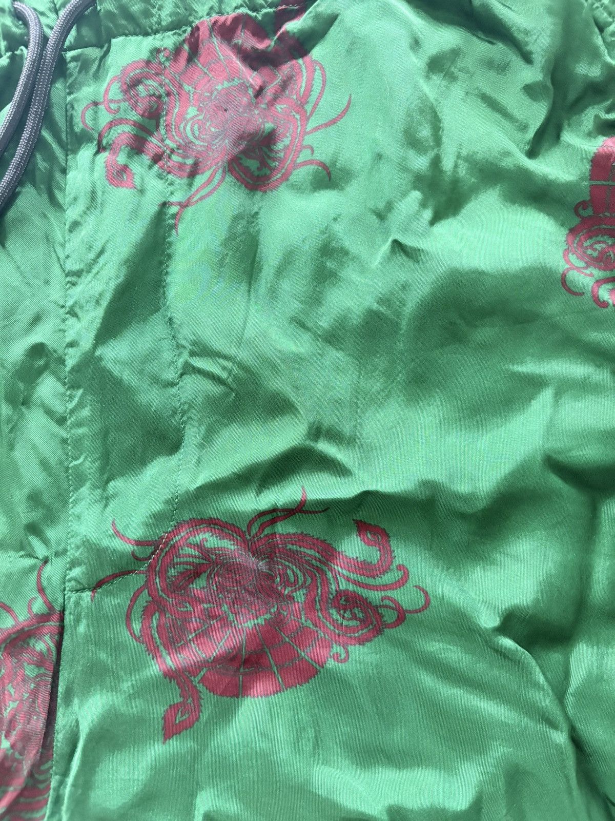 Dries Van Noten Dries Van Noten Piperi Shorts With Dragon Print Size US 33 - 3 Thumbnail