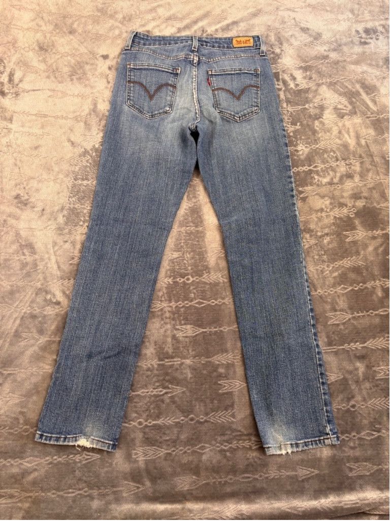 Levi's Women's Levi's Mid-Rise Skinny Jeans Size 28 Blue Denim Size 28" / US 6 / IT 42 - 12 Thumbnail