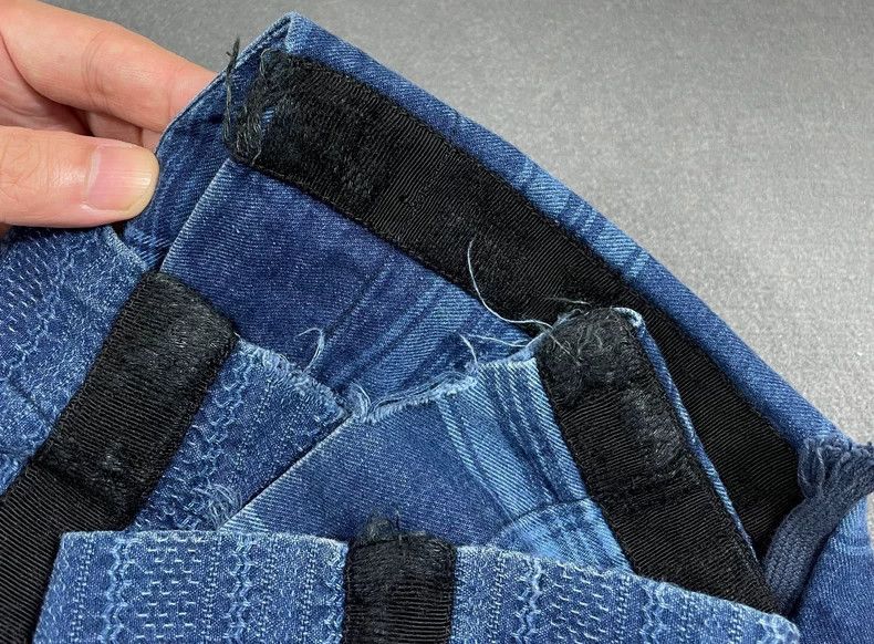 Greg Lauren greg lauren Destruction of patchwork casual pants plaid pat Size US 30 / EU 46 - 8 Thumbnail