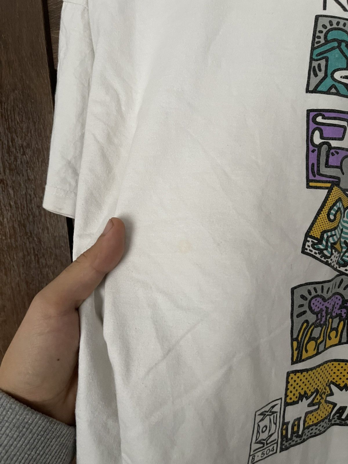 Keith Haring Keith Haring Art Vintage T-Shirt Tee 90s Size US M / EU 48-50 / 2 - 9 Thumbnail