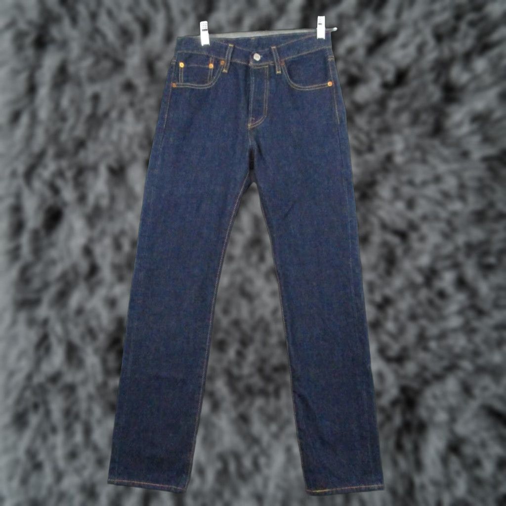 Levi's VINTAGE Levi’s 501 XX Big E Big E Selvedge Denim Blue Jeans 26x30 Regular Men Size US 26 / EU 42 - 1 Thumbnail