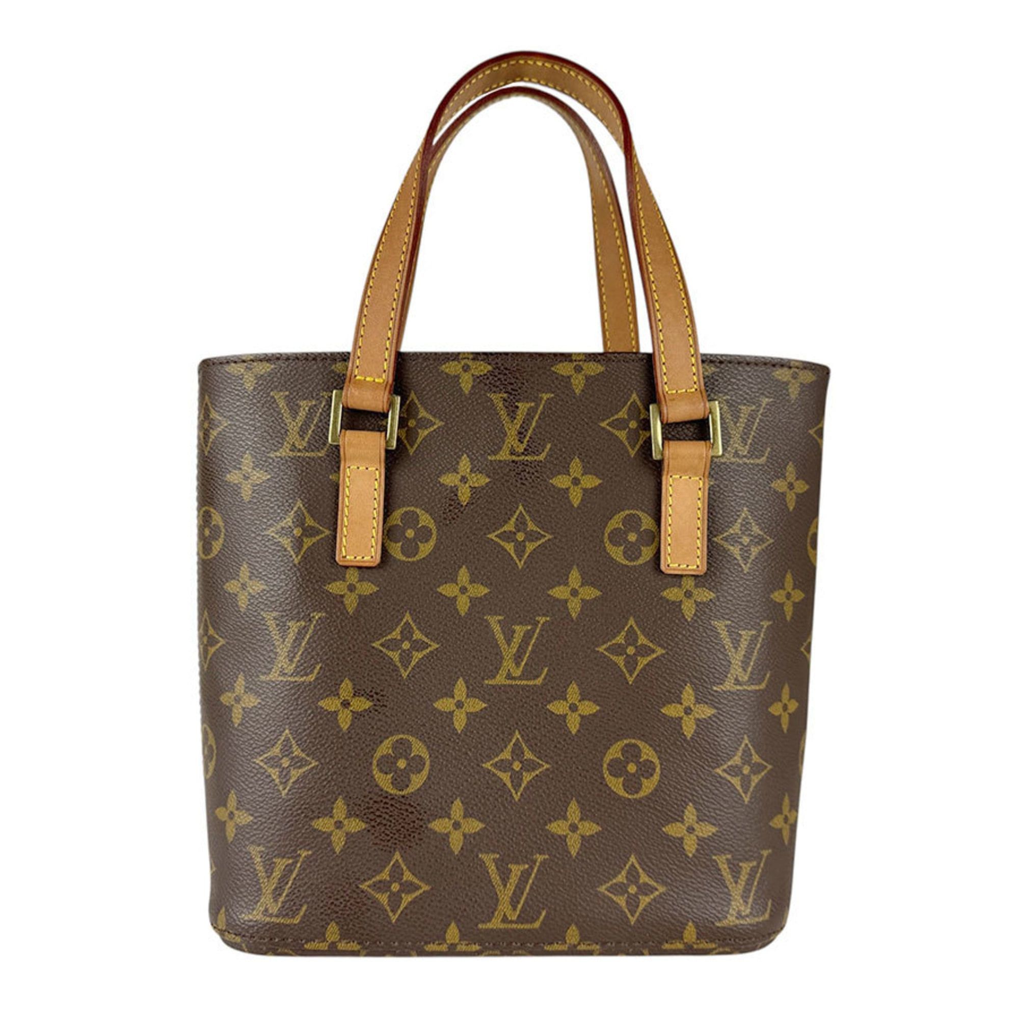 Louis Vuitton Monogram Vavin PM Handbag in Canvas Brown Women's M51172 Free Shipping z8826