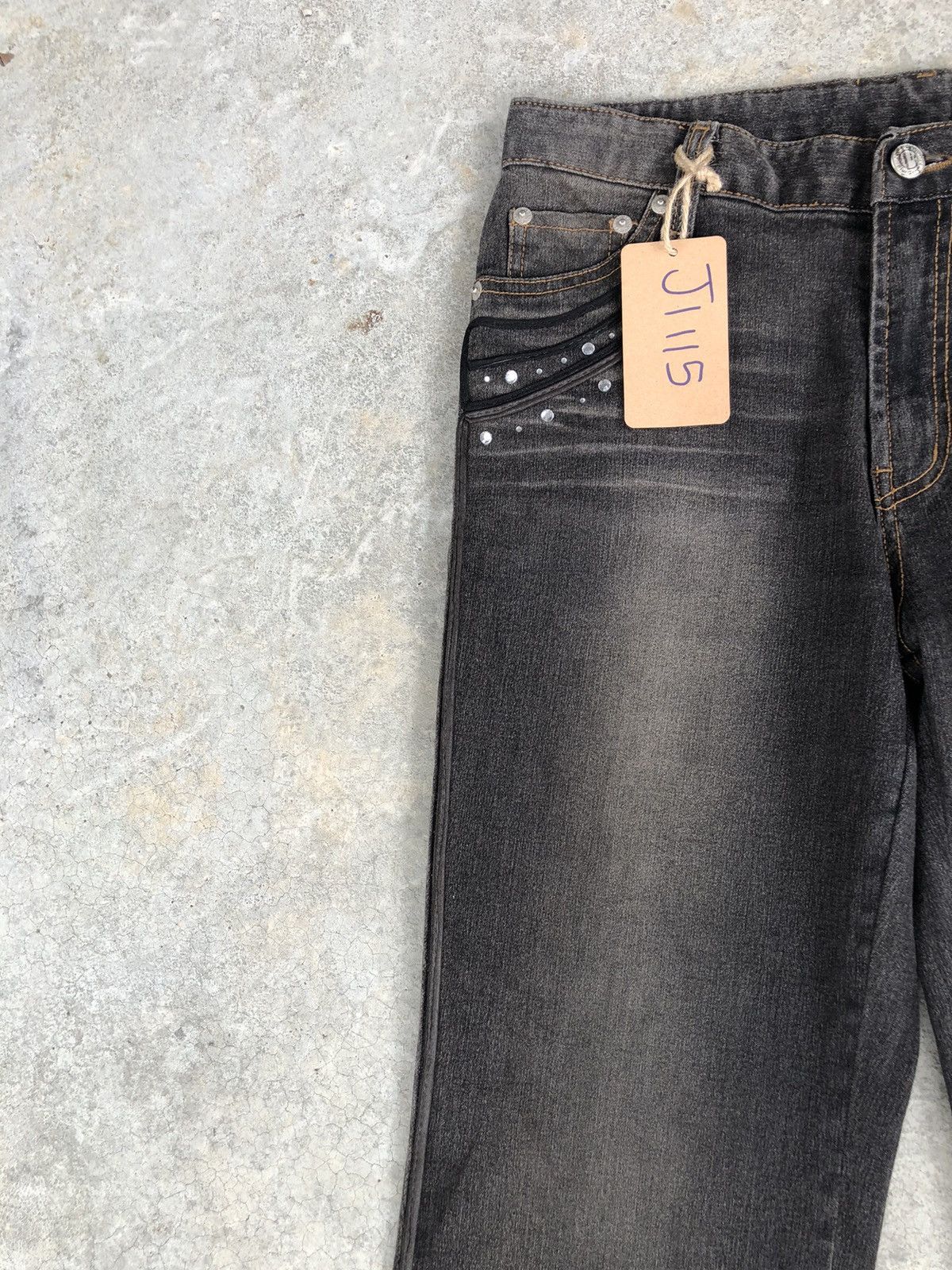 If Six Was Nine Japanese Blue jam Flared Jeans Distressed Jeans Size US 30 / EU 46 - 4 Thumbnail