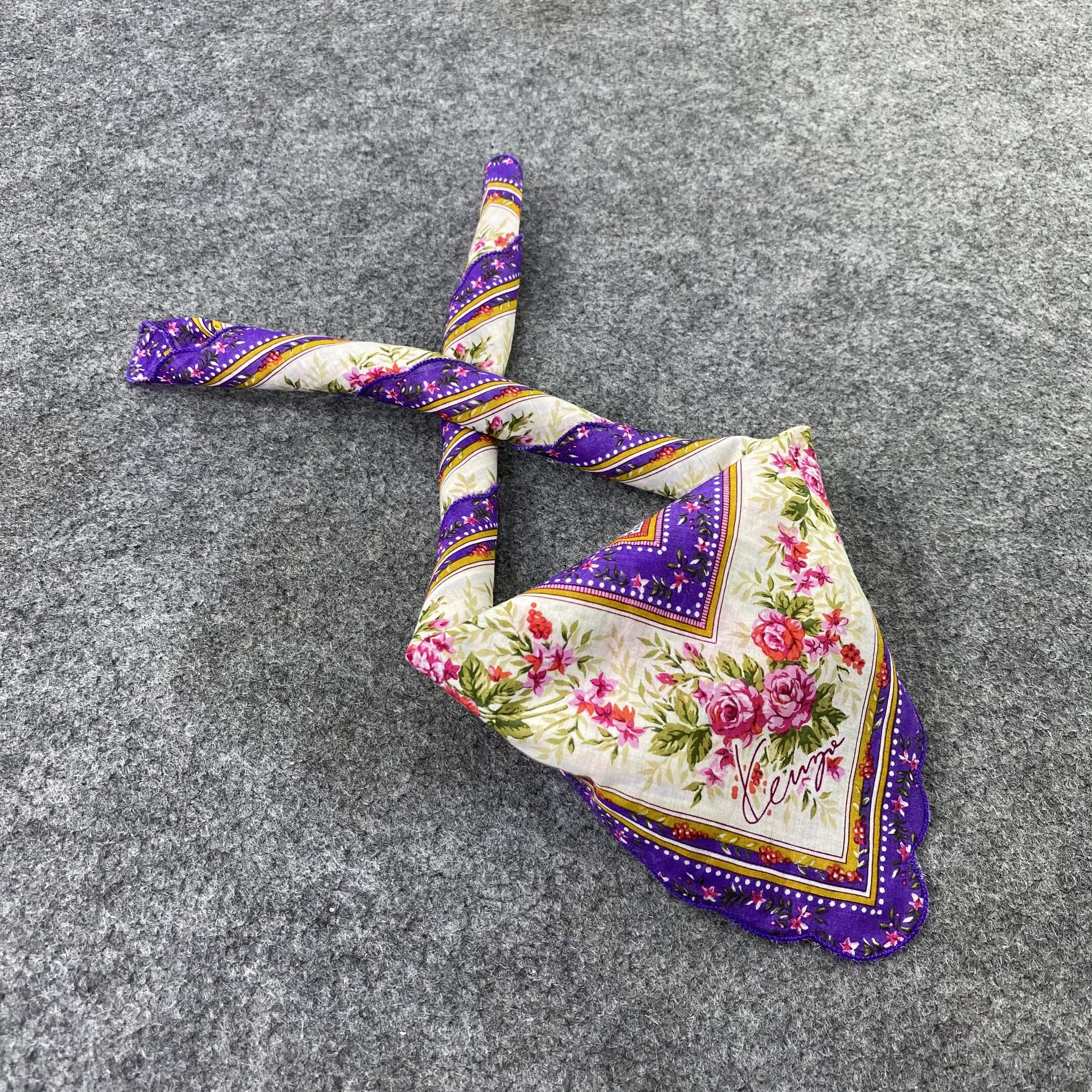 Kenzo Handkerchief Bandana Neckerchief-B1482