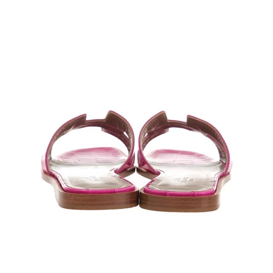 Hermes Hermes croc slippers 37 Size US 6.5 / IT 36.5 - 3 Thumbnail