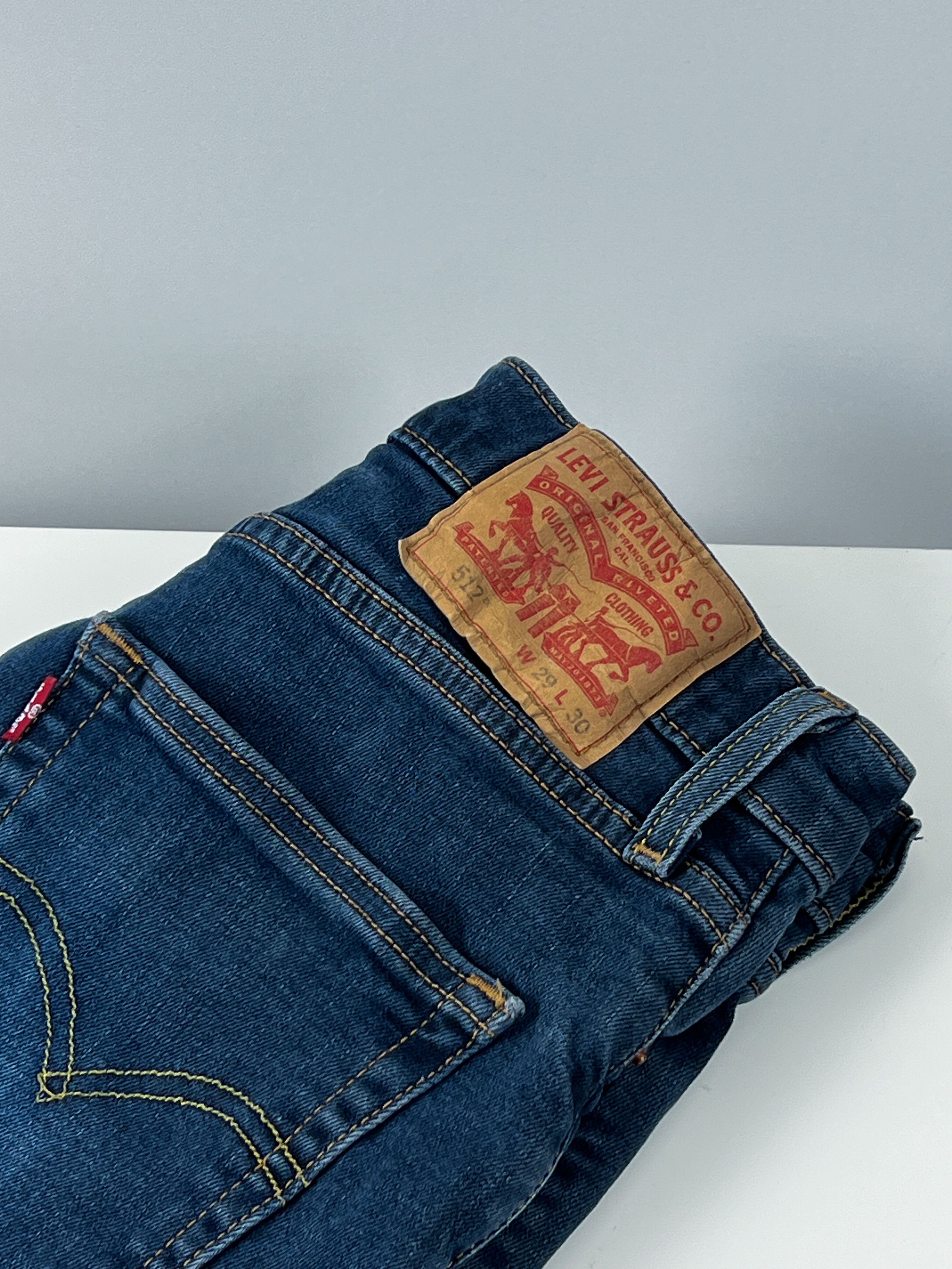 Levi's LEVI`S 512 Straight Men`s Pants Size US 29 - 10 Thumbnail