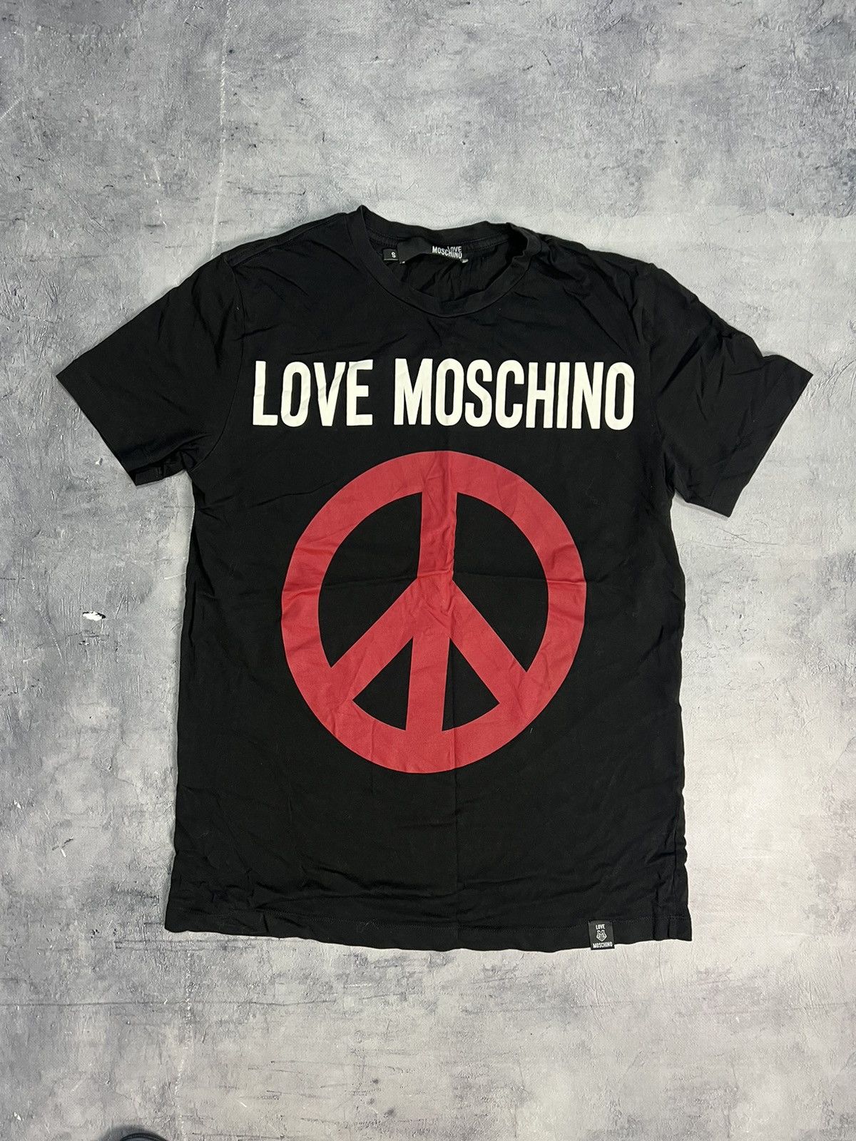 Moschino Love Moschino Peace T shirt Size US S / EU 44-46 / 1 - 1 Thumbnail