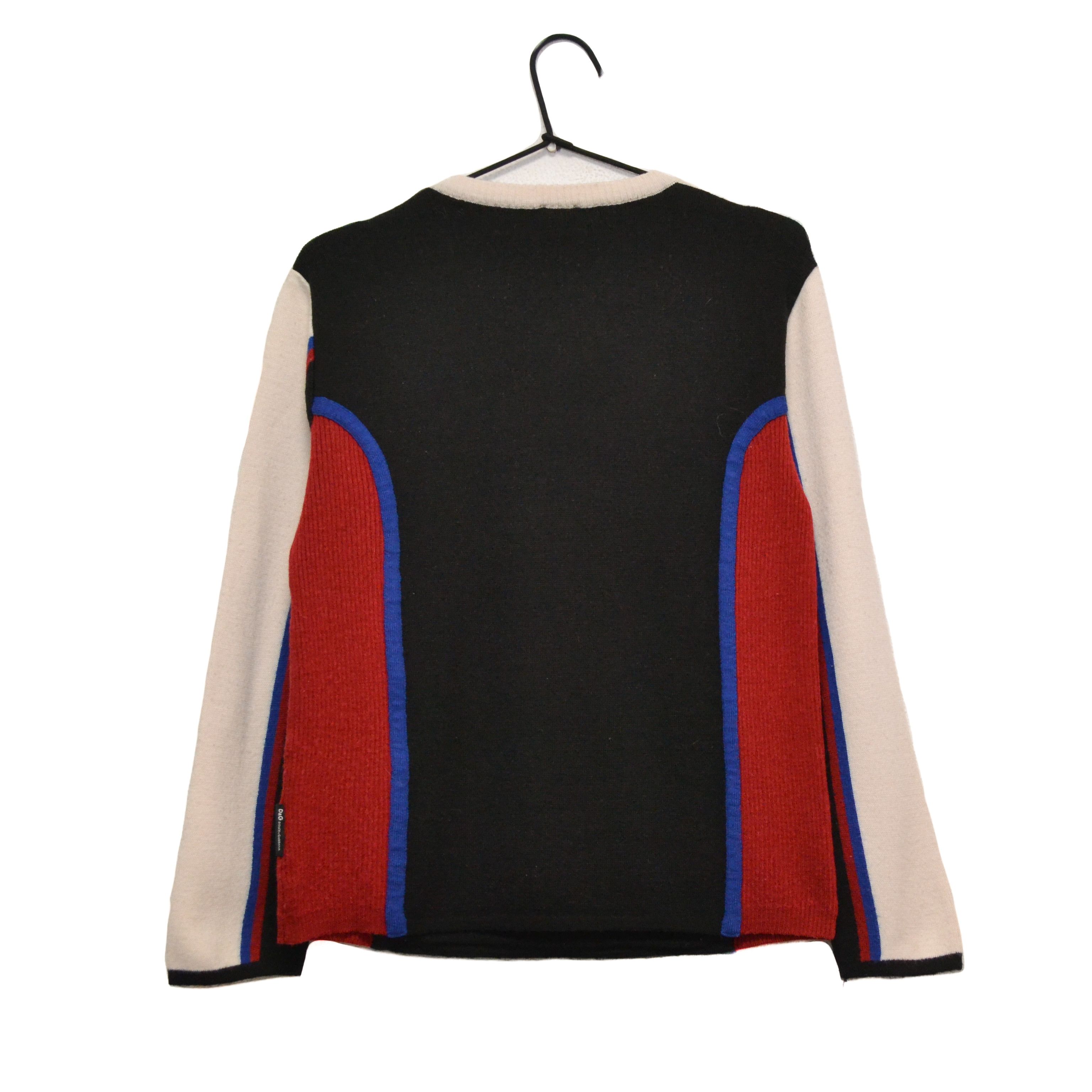 Dolce & Gabbana Vintage Dolce&Gabbana D&G Y2K Wool Sweater Size M / US 6-8 / IT 42-44 - 9 Thumbnail
