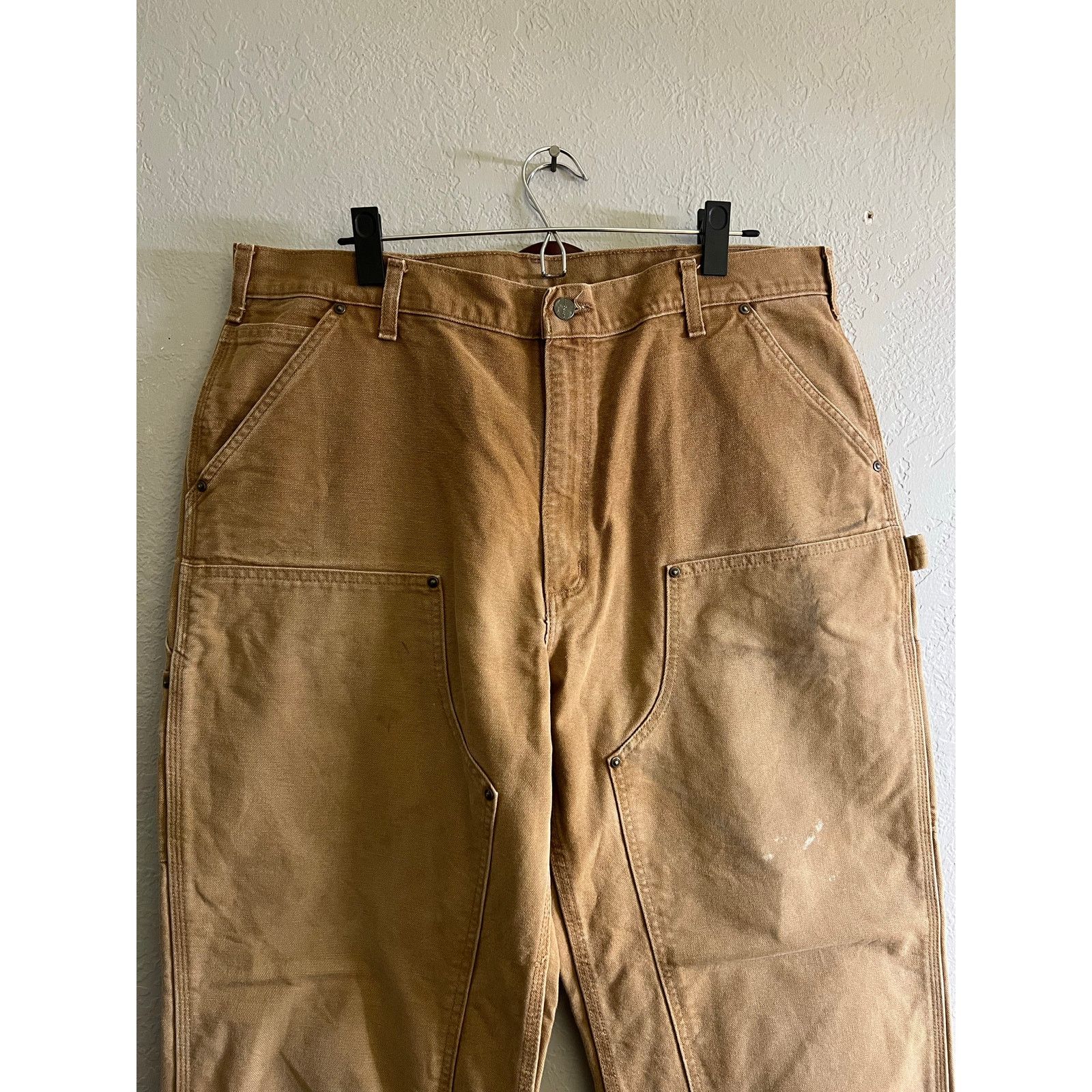 Carhartt Vintage Carhartt Pants Mens 38x32 Brown B136 Double knee Y2K Size US 38 / EU 54 - 2 Thumbnail