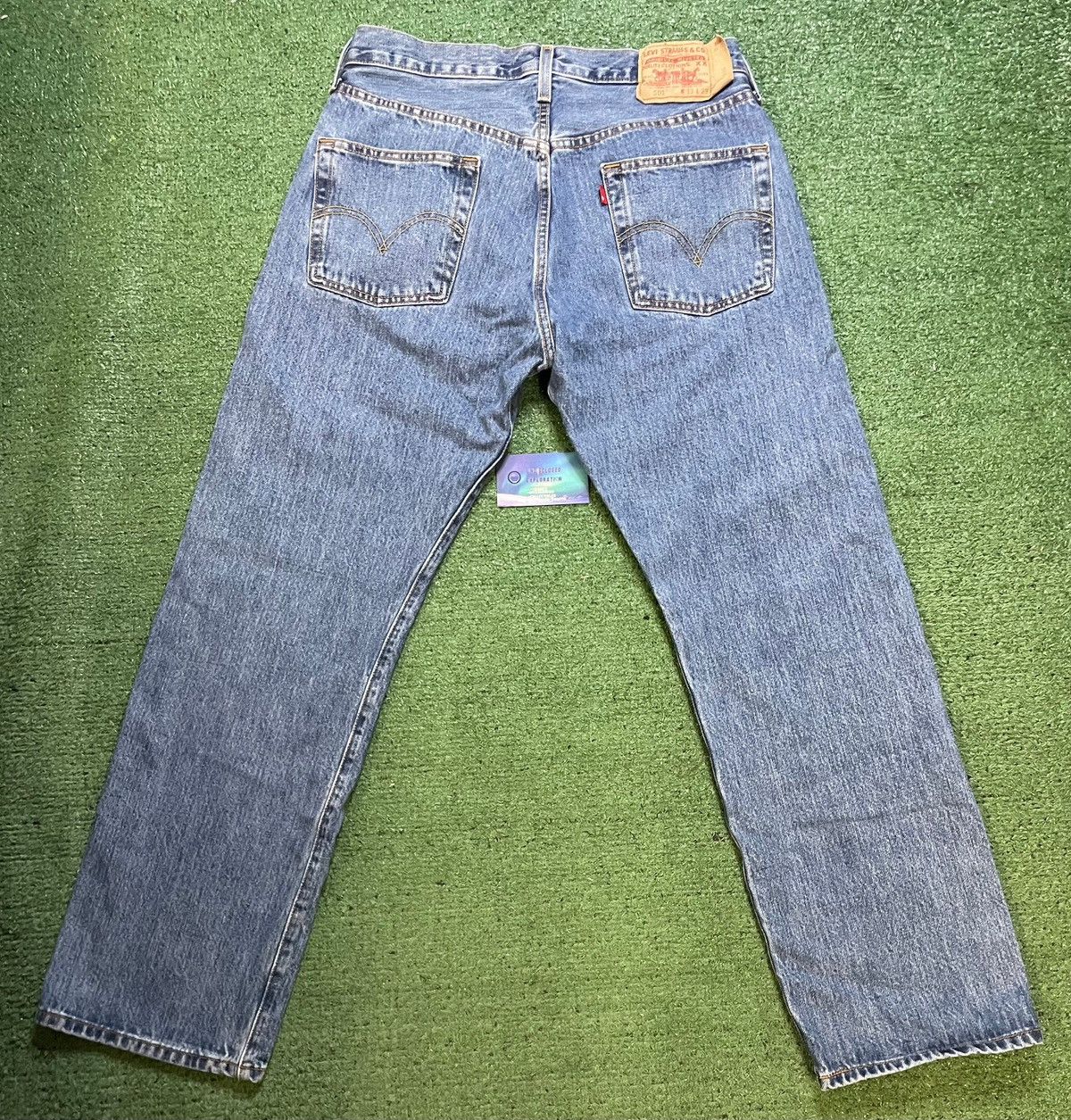 Levi's Vintage Levi 501 blue jeans Size US 33 - 2 Thumbnail