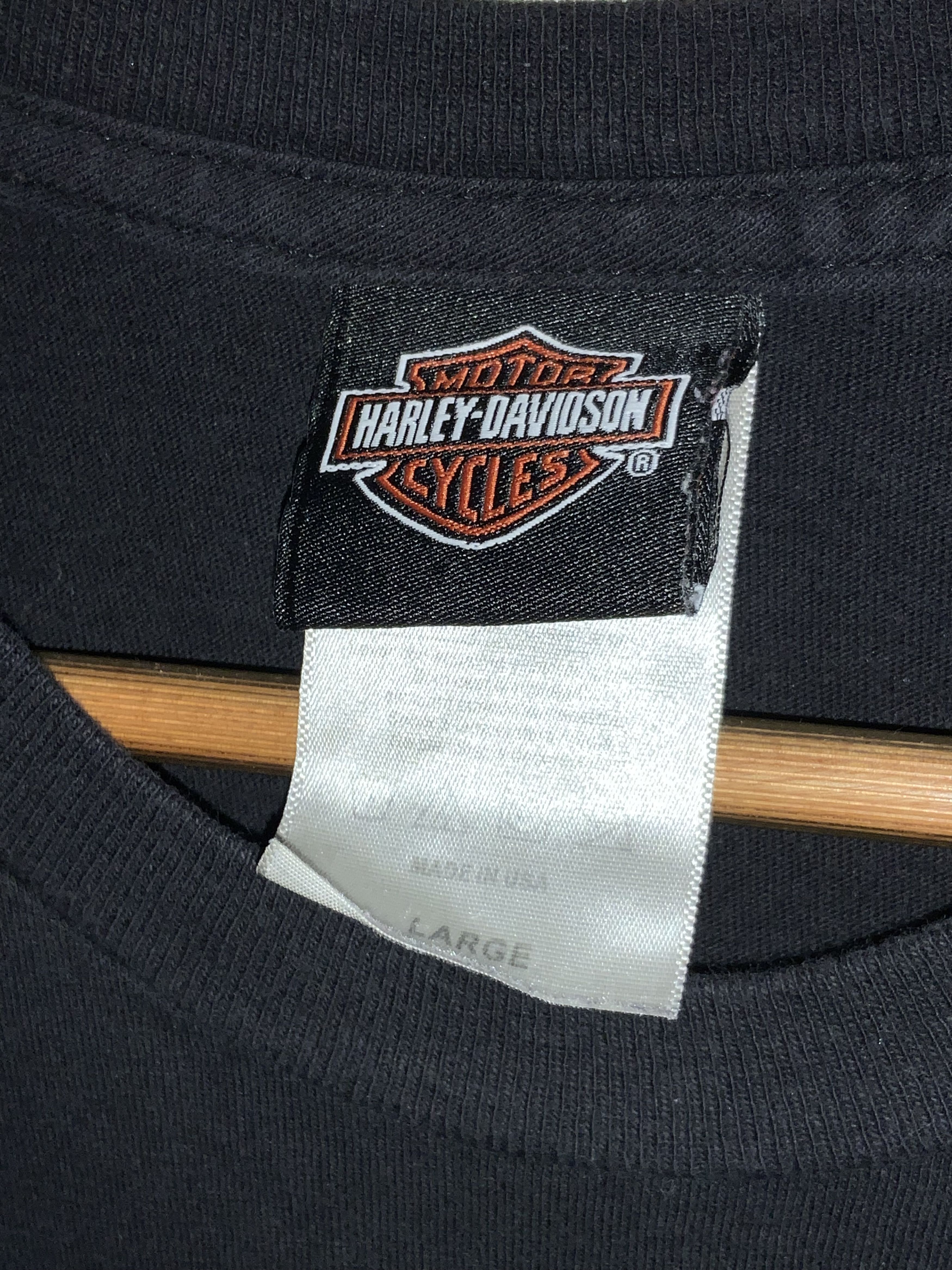 Harley Davidson × Vintage Vintage 2015 Harley Davidson Motorcycle Sleeveless T-shirt Size US L / EU 52-54 / 3 - 4 Thumbnail