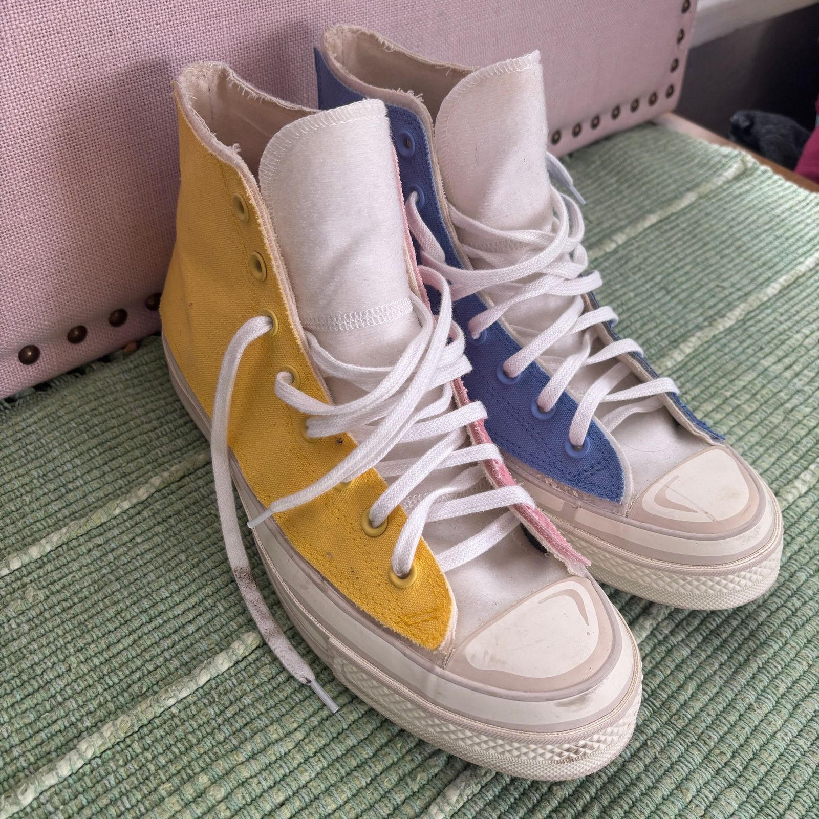 Converse Converse x Joshua Vides Velcro Chucks Shoes Mens 11.5 Size US 11.5 / EU 44-45 - 2 Thumbnail