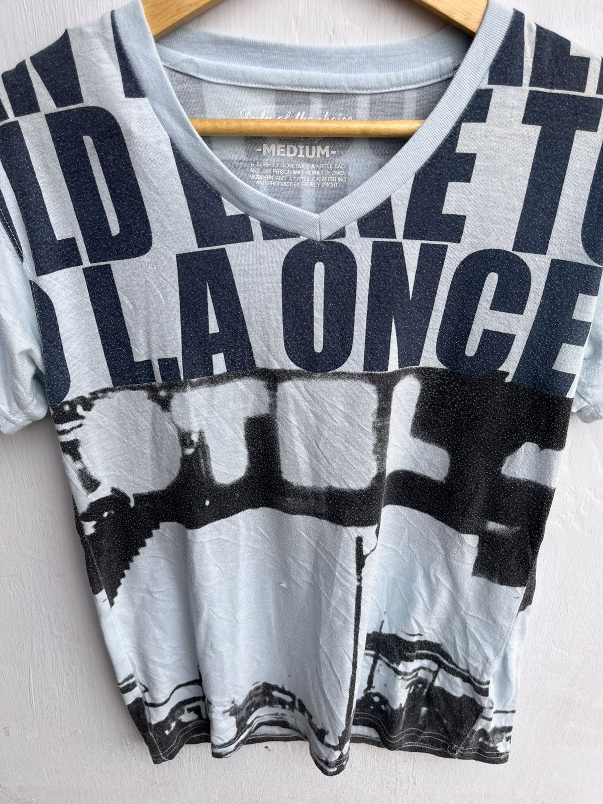 Japanese Brand Duty Of The Choice Poem Full Print Tee Y2K Gohtic Vkei Style Size US S / EU 44-46 / 1 - 5 Thumbnail