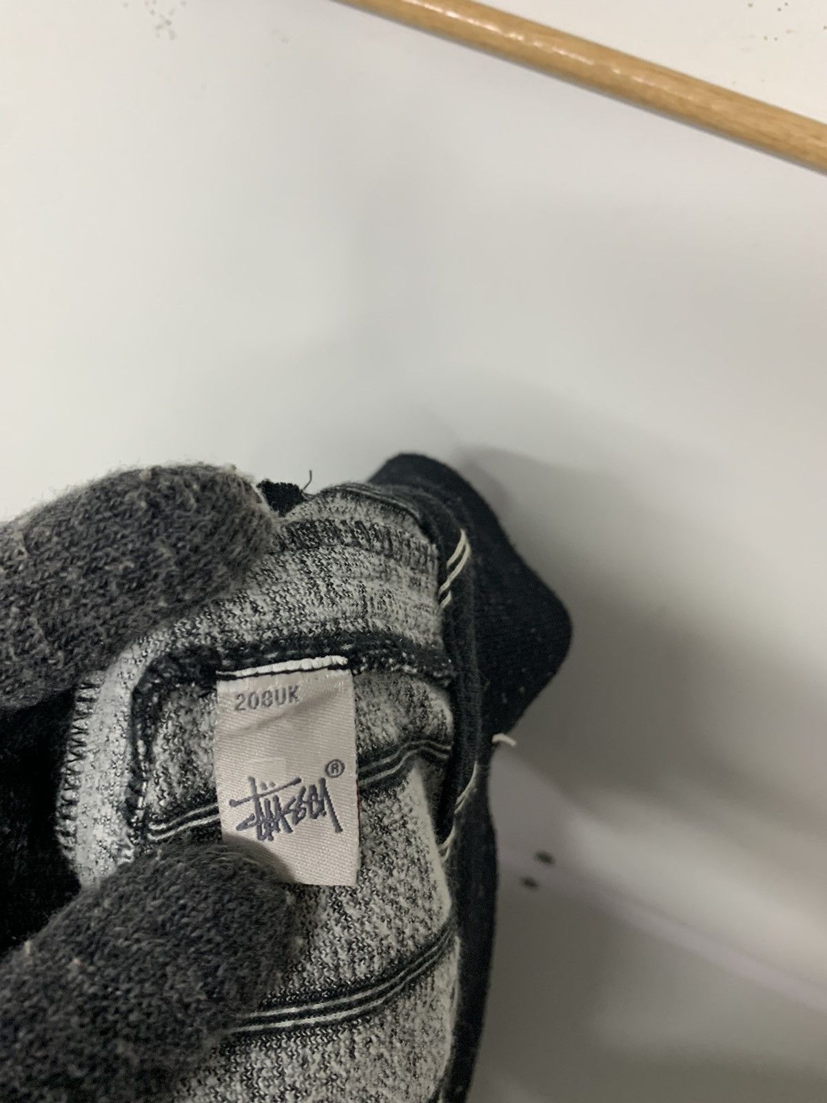 Stussy Very Rare‼️Stussy Spellout Full Zipper Down Sweater Size US M / EU 48-50 / 2 - 8 Thumbnail