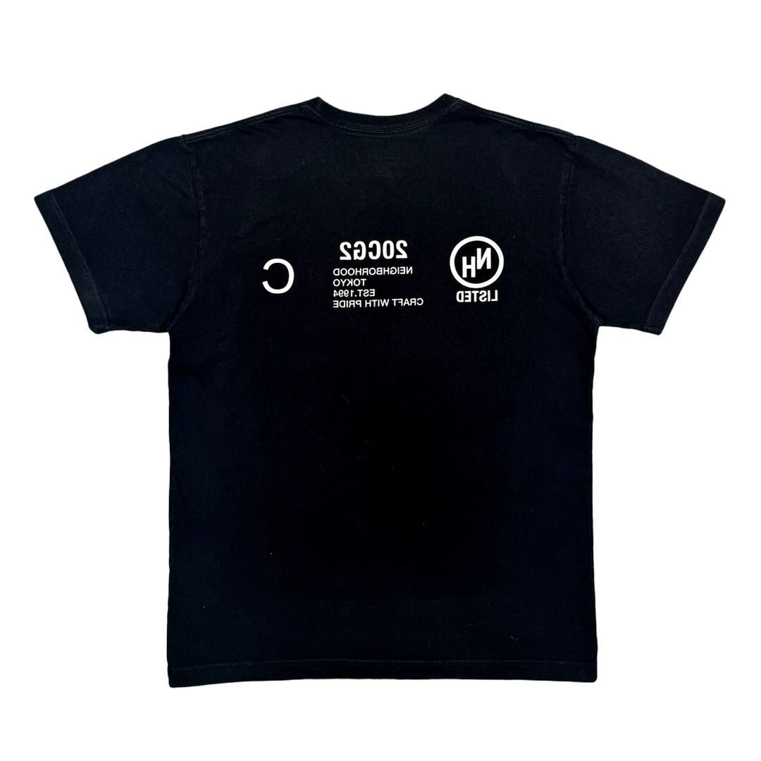 Neighborhood Neighbourhood NBHD - Reverse Logo Tee - Black - M Size US M / EU 48-50 / 2 - 2 Thumbnail