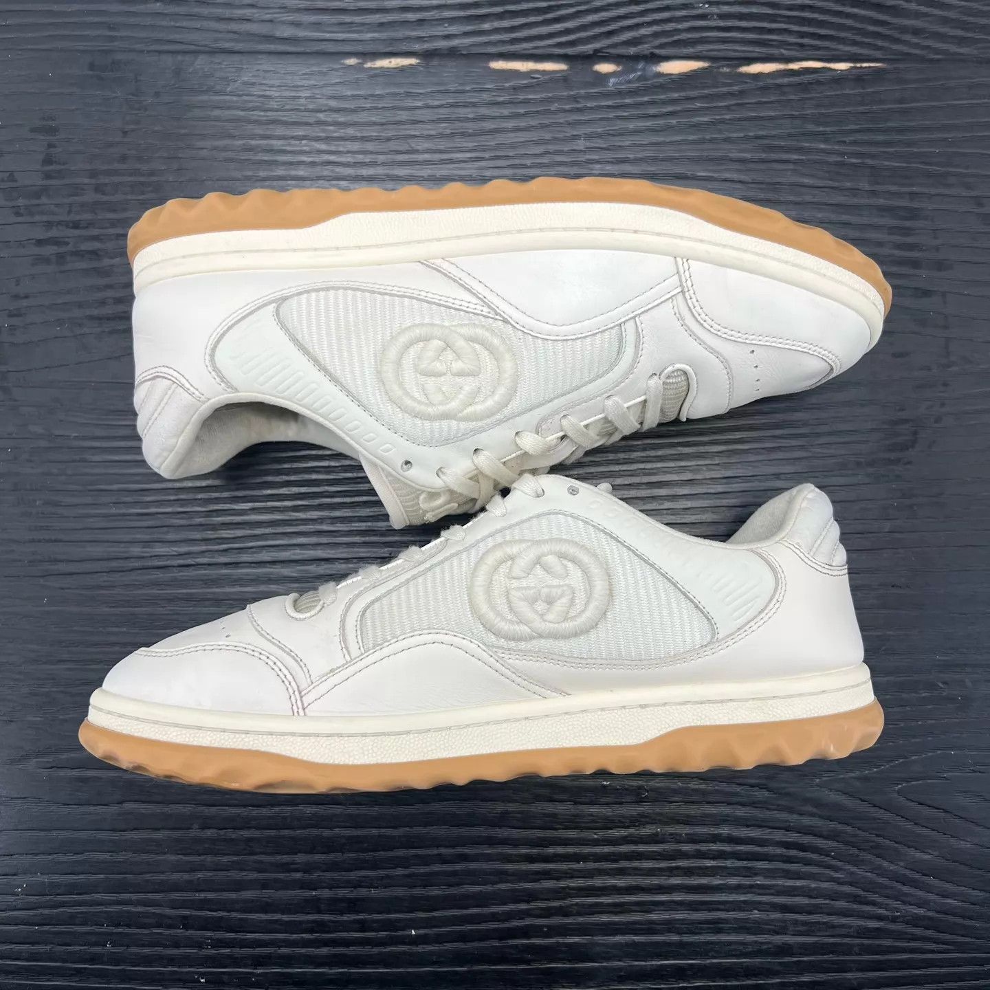 Gucci Gucci Mac80 Cream 40.5/6.5 New Original Box Size US 7.5 / EU 40-41 - 2 Thumbnail