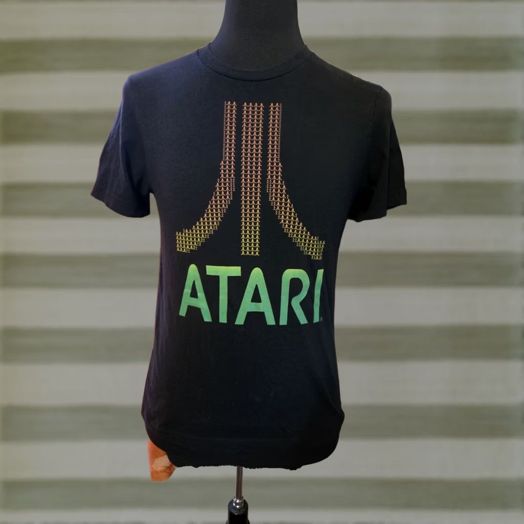 Old Navy VINTAGE Old Navy Atari Retro Logo Black T Shirt Size Adult Small Size US S / EU 44-46 / 1 - 1 Thumbnail