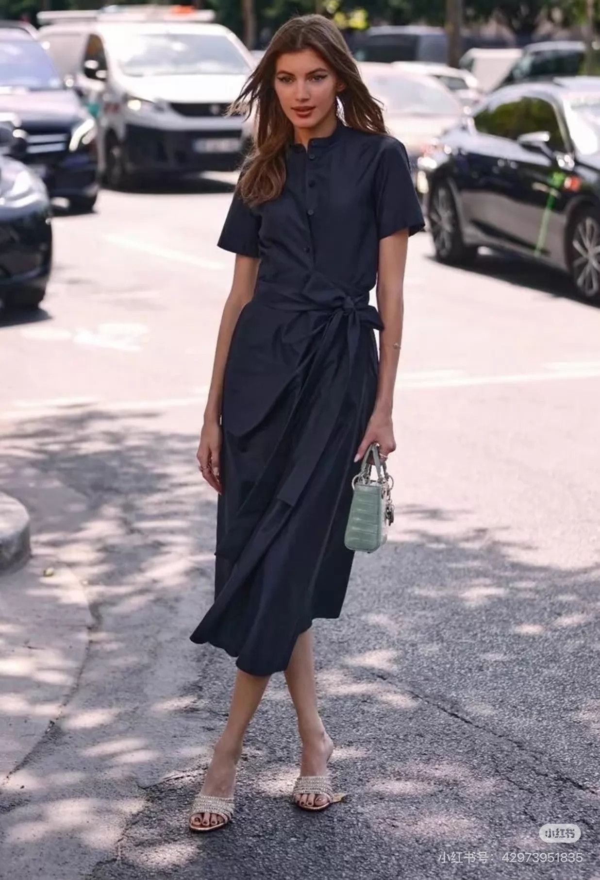 Dior Dior New Classic Adjustable Waist Wrap Skirt Dress 40 Size M / US 6-8 / IT 42-44 - 7 Thumbnail