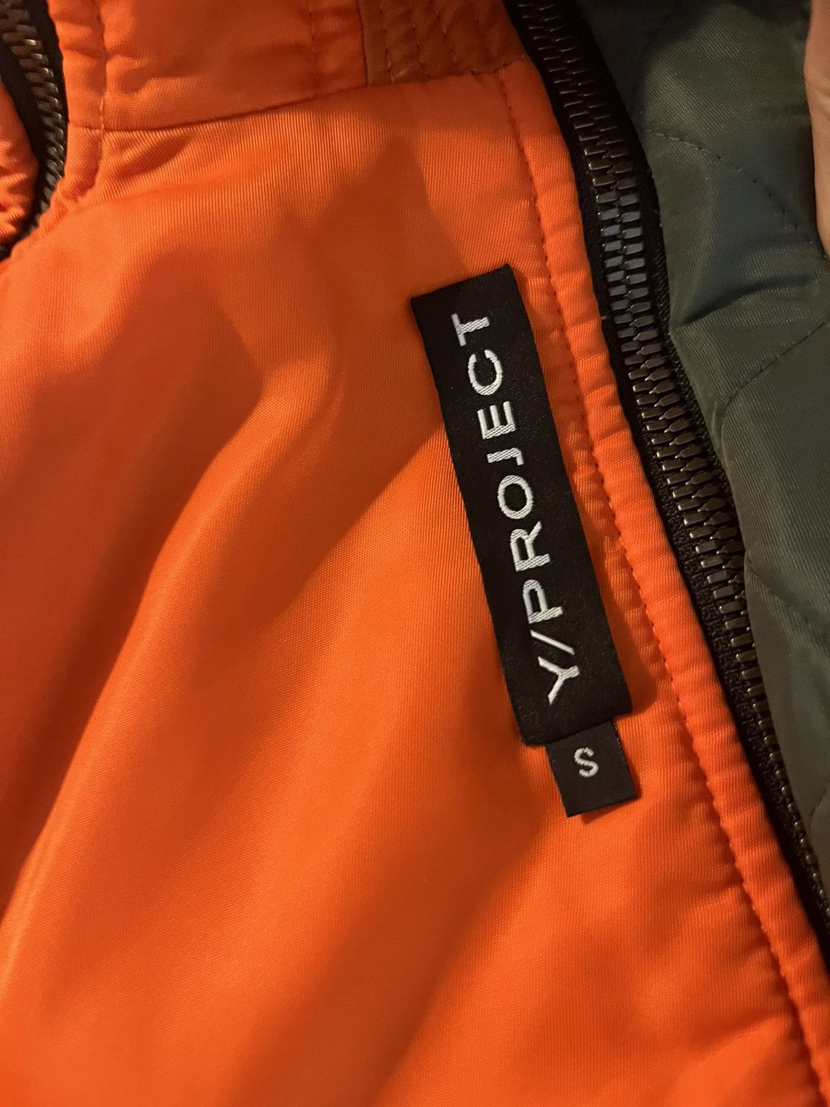 Y/Project Y Project Split Bomber Jacket Atelier Sample SS13 Size US S / EU 44-46 / 1 - 7 Thumbnail