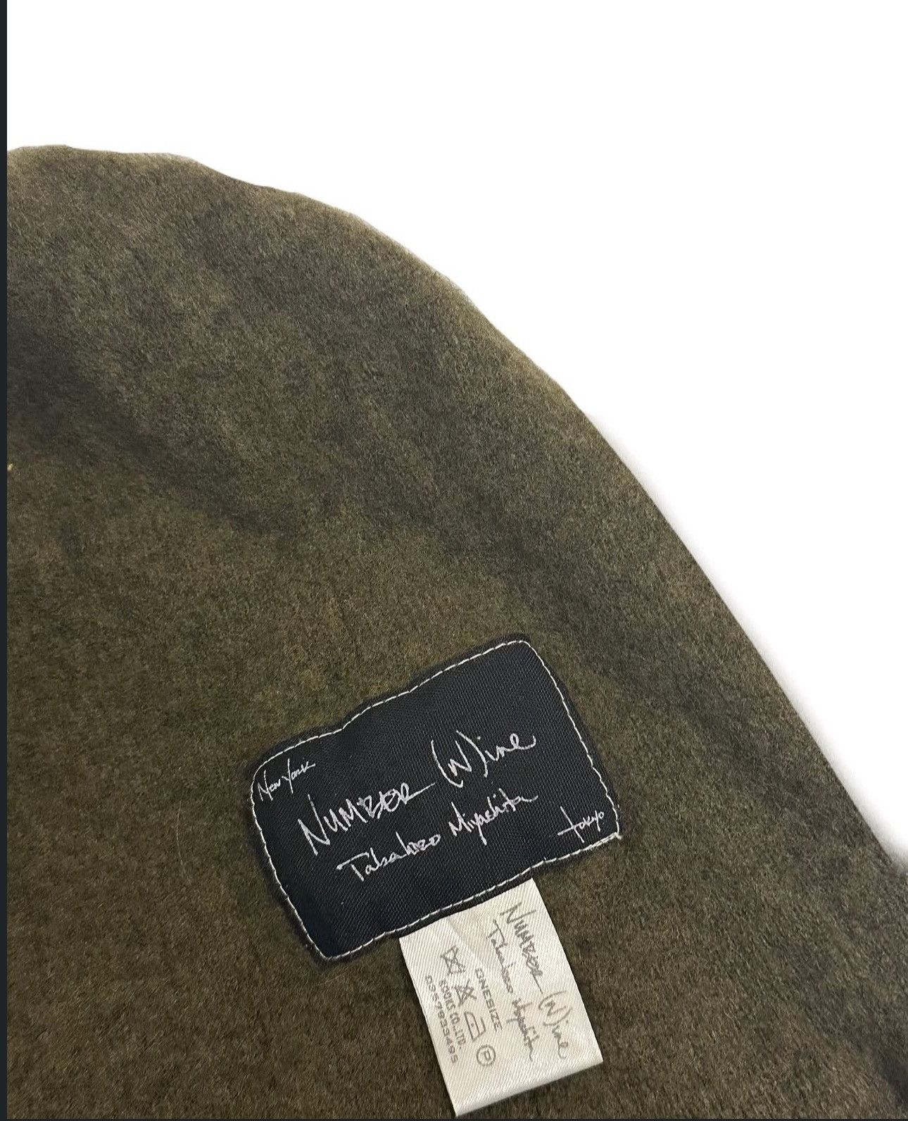 Number (N)ine Number (N)ine Wool Knit Beanie Size ONE SIZE - 3 Thumbnail