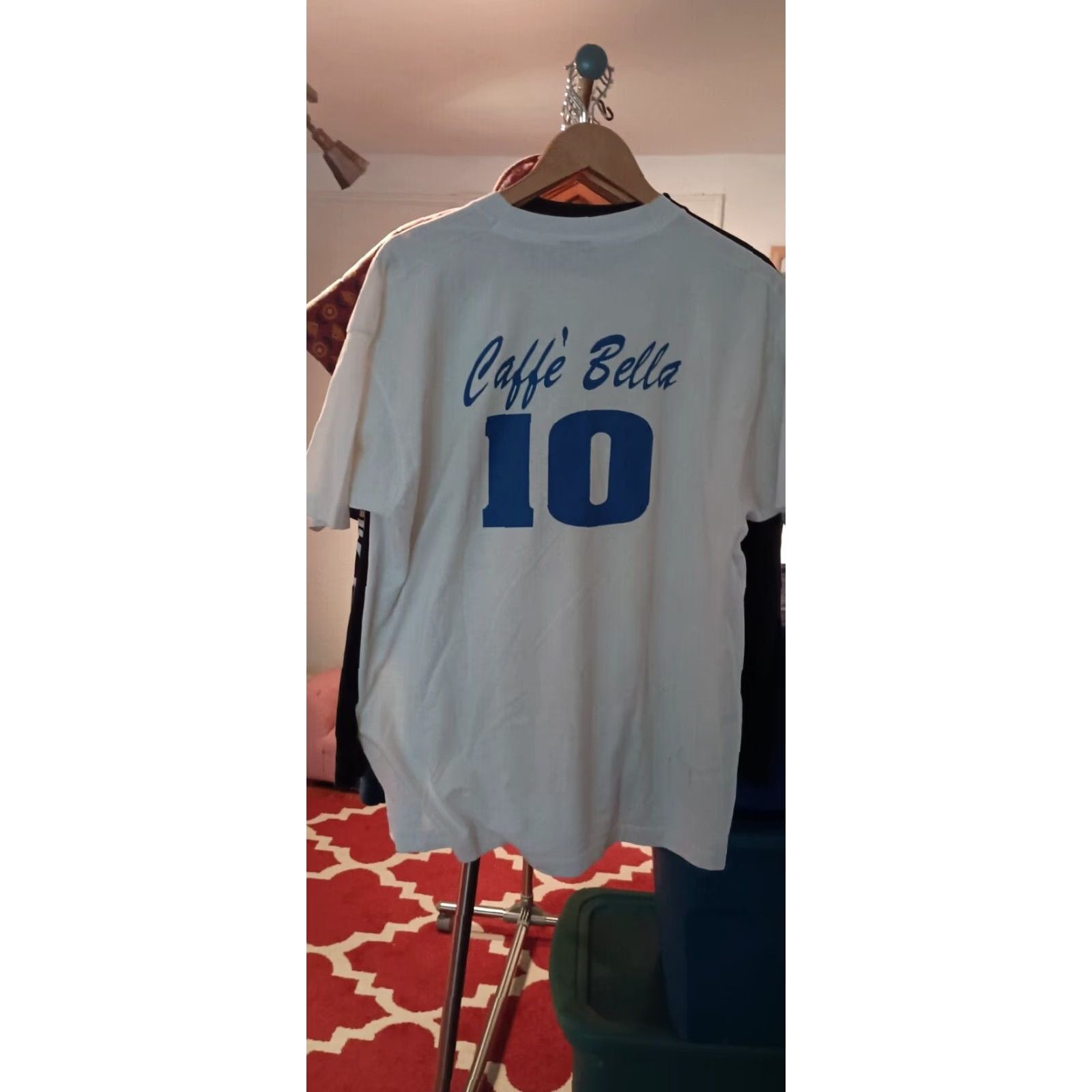 Fruit Of The Loom VINTAGE Italy World Cup 90s Team Made USA Grail dinobaggio Forza Azzurri XL Tee Size US XL / EU 56 / 4 - 4 Thumbnail