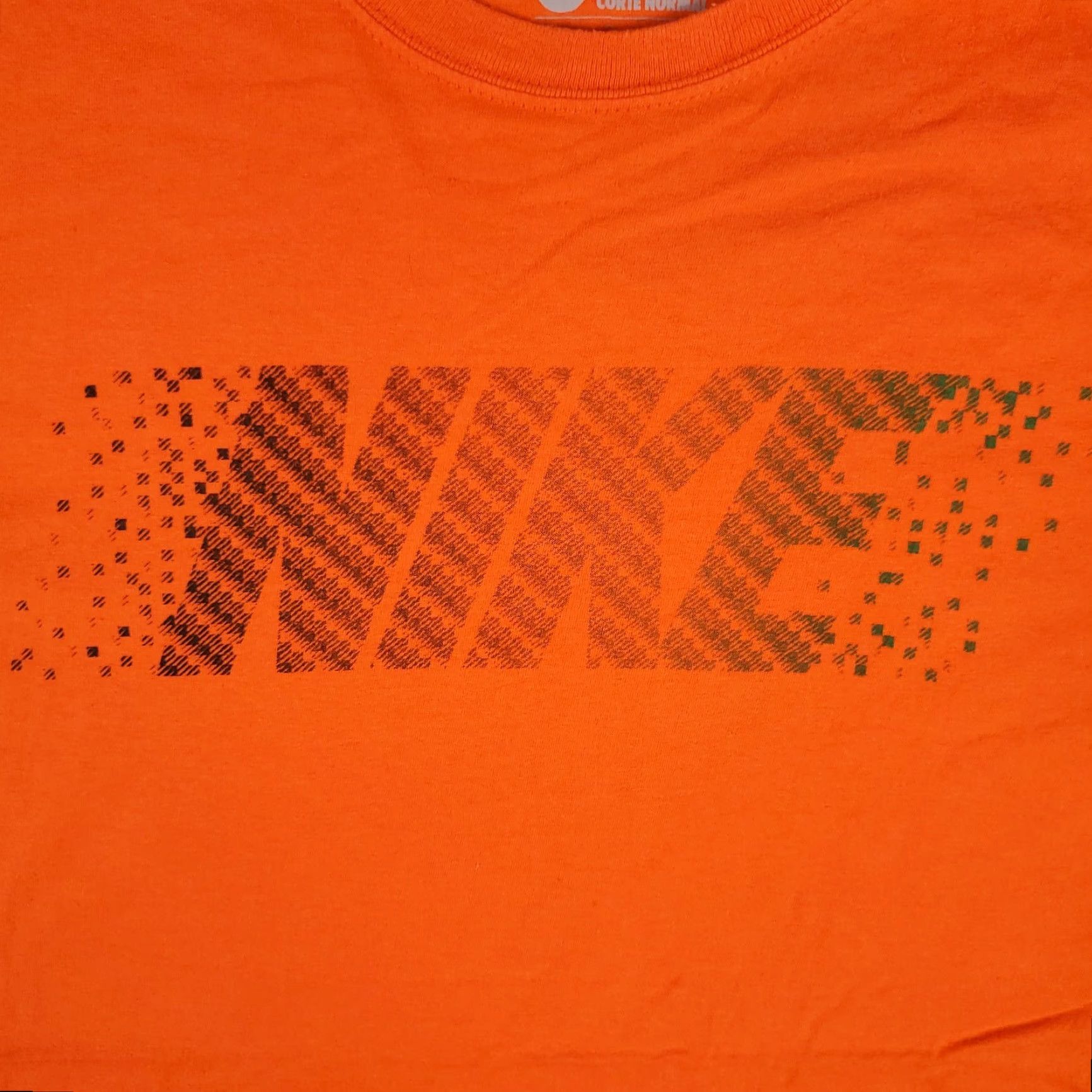 Nike Nike Spell Out Orange Casual T-Shirt Mens Large Size US L / EU 52-54 / 3 - 3 Thumbnail