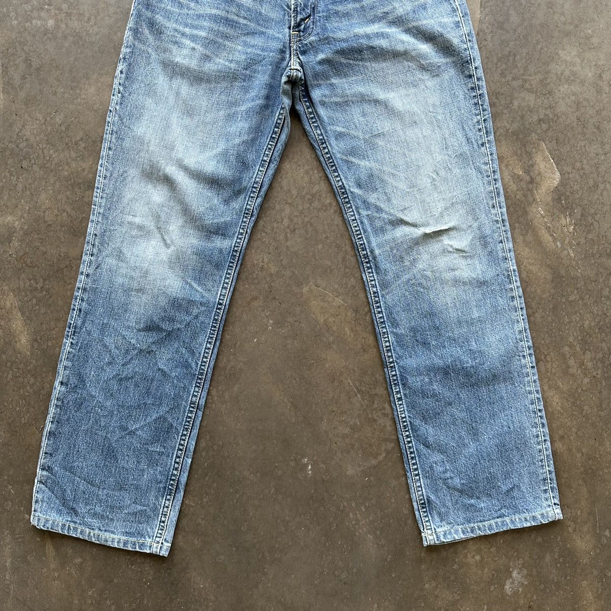 Levi's Vintage Levi’s 502 Distressed Faded Denim Jean Pant W30 Size US 30 / EU 46 - 2 Thumbnail