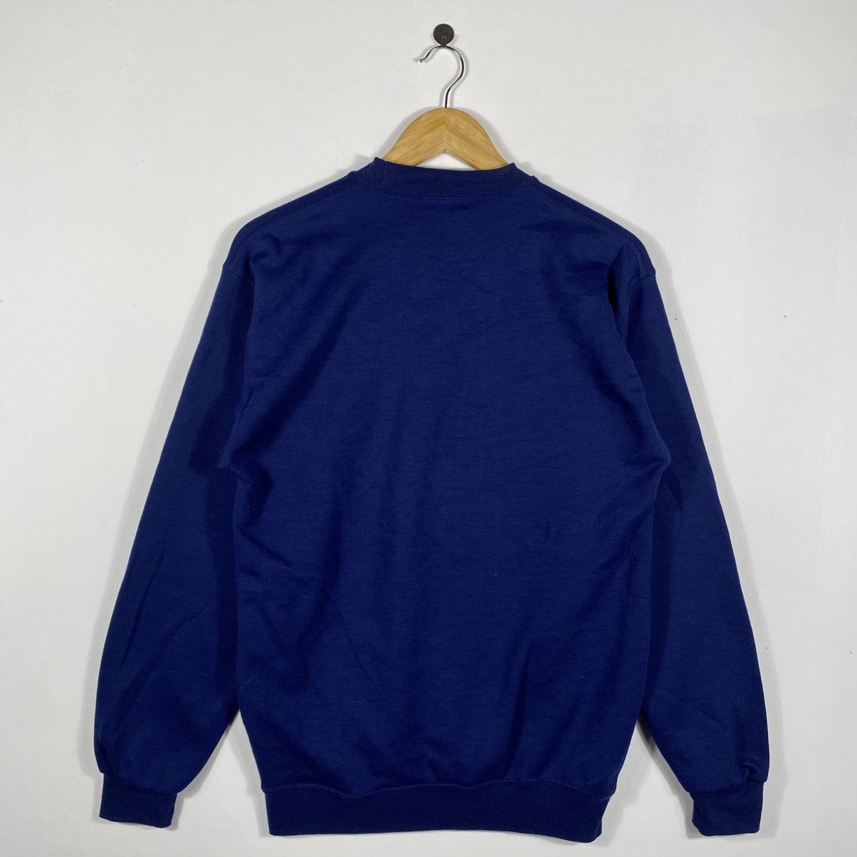 Lee Vintage 80's LEE Sanforized Big Logo Crewneck Sweatshirt Size US L / EU 52-54 / 3 - 4 Thumbnail