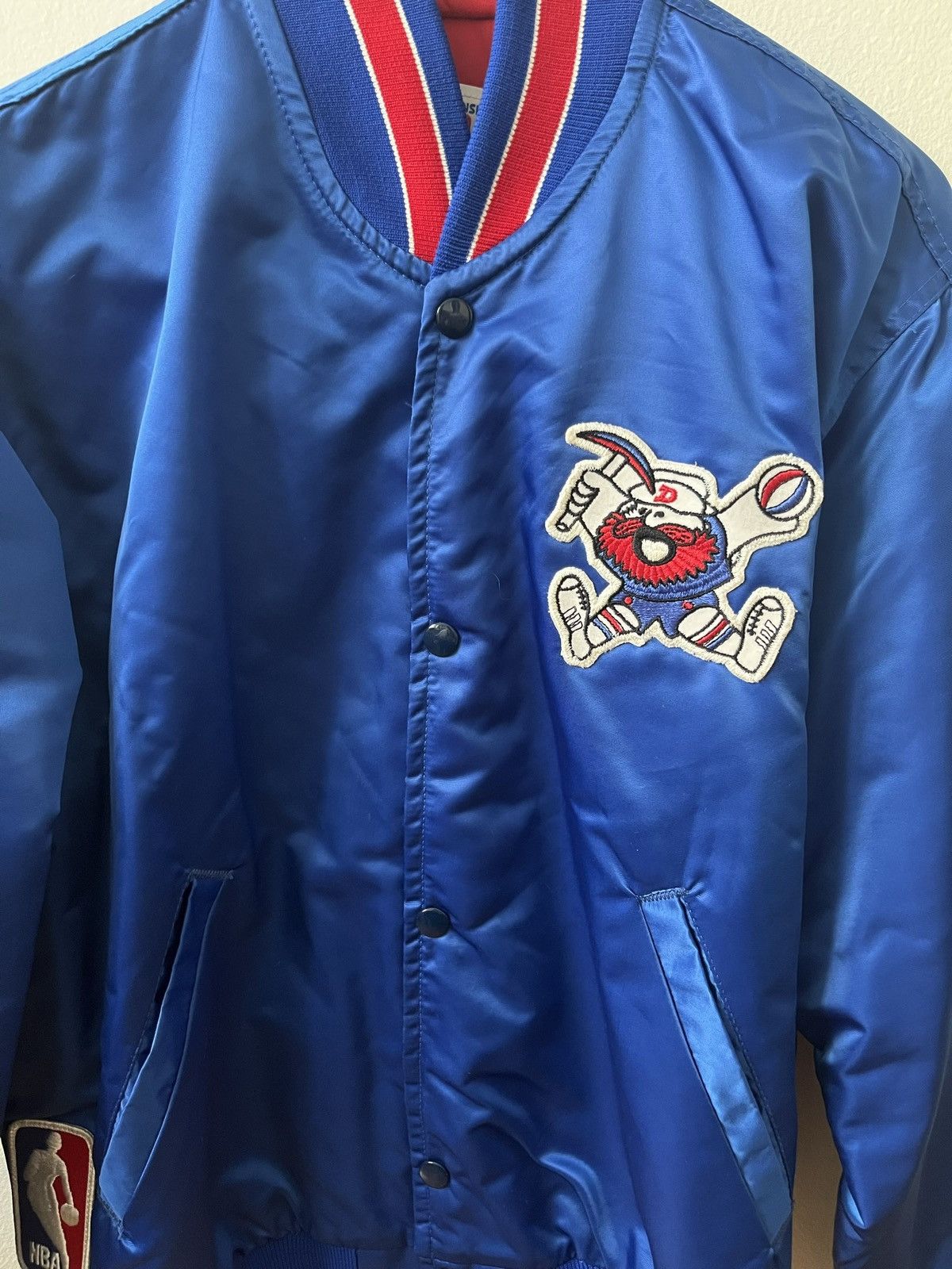 Starter VINTAGE Starter Denver Nuggets “Maxie the Miner” Jacket Sz L Size US L / EU 52-54 / 3 - 1 Thumbnail
