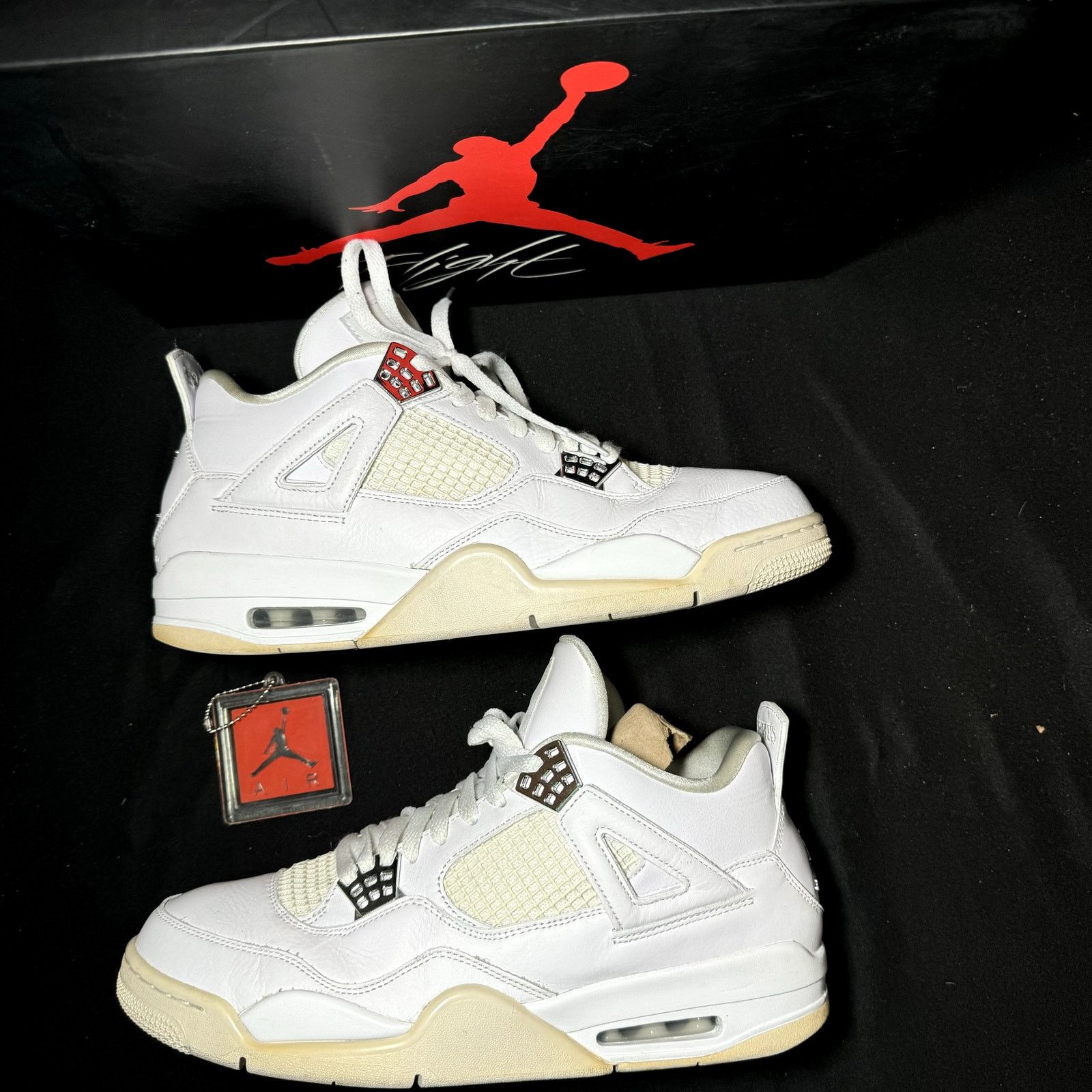Jordan Brand × Nike Size 12 Nike Air Jordan 4 Retro Pure Money 2017 Men's Shoes Size US 12 / EU 45 - 2 Thumbnail