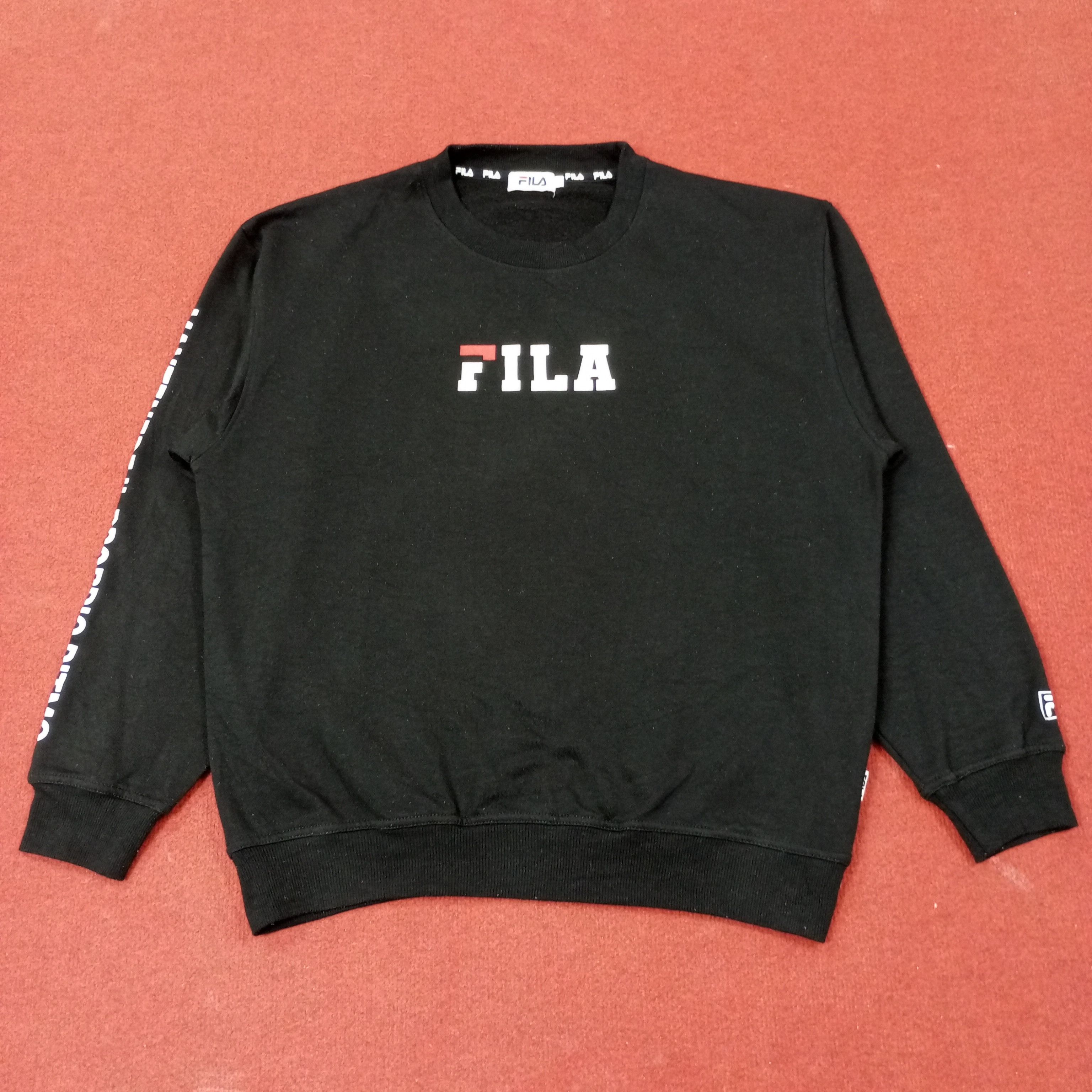 Fila Fila Spellout Design Sweatshirt c247n25 Size US L / EU 52-54 / 3 - 1 Thumbnail